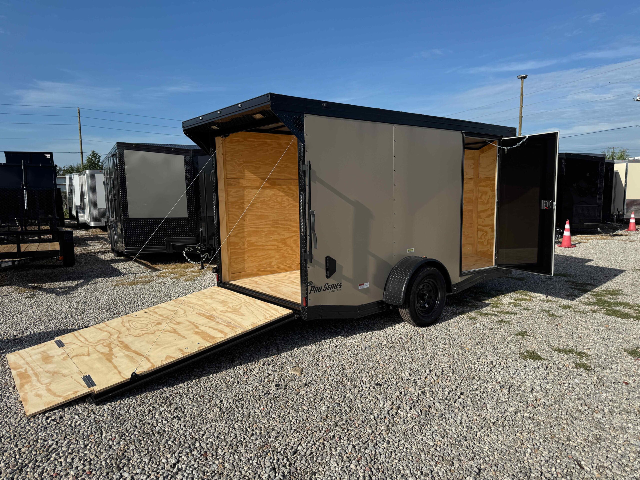 New 6×12 CYNERGY CARGO Enclosed Trailer