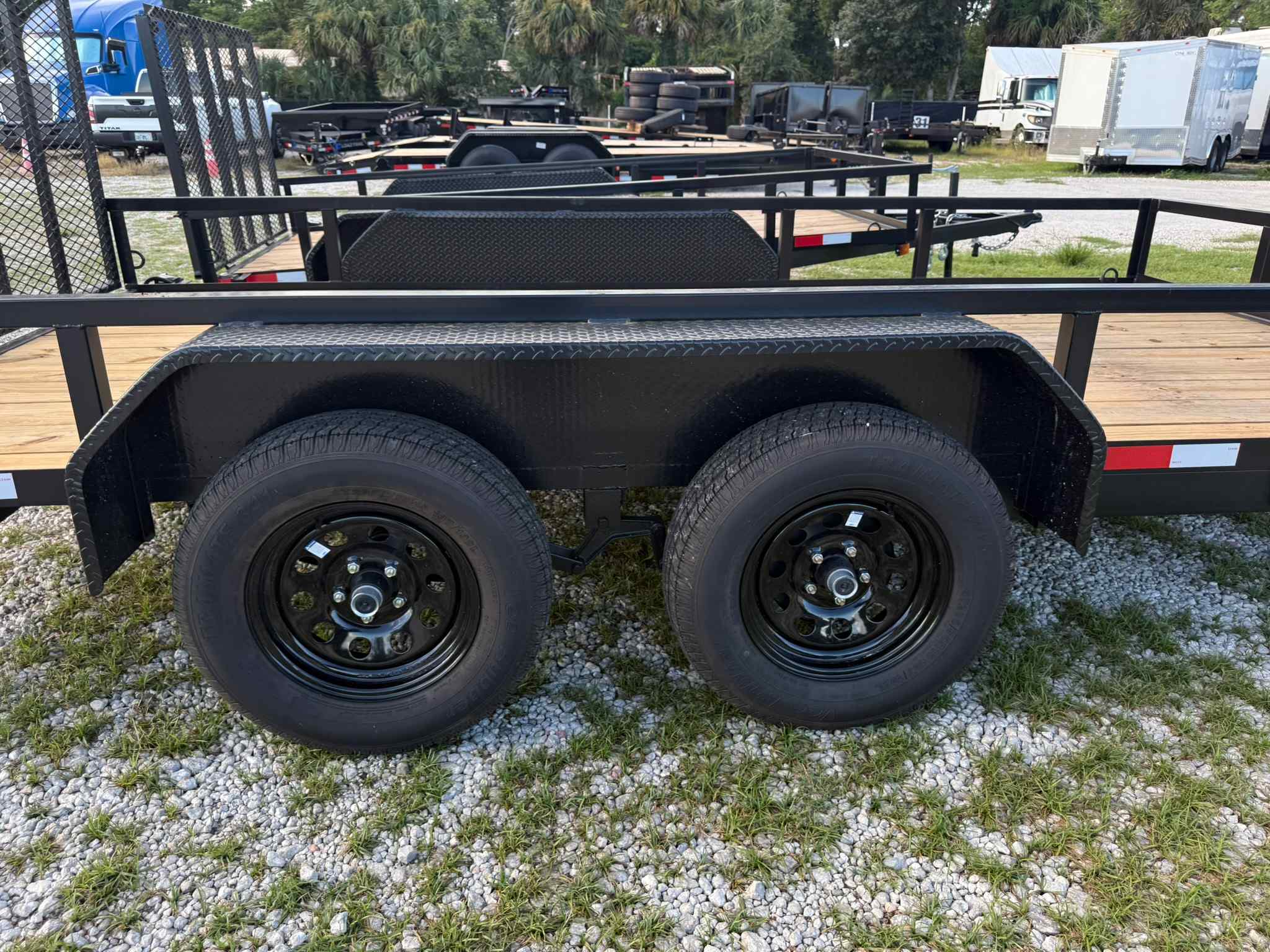 New 7×14 WORLDWIDE TRAILER Utility Trailer
