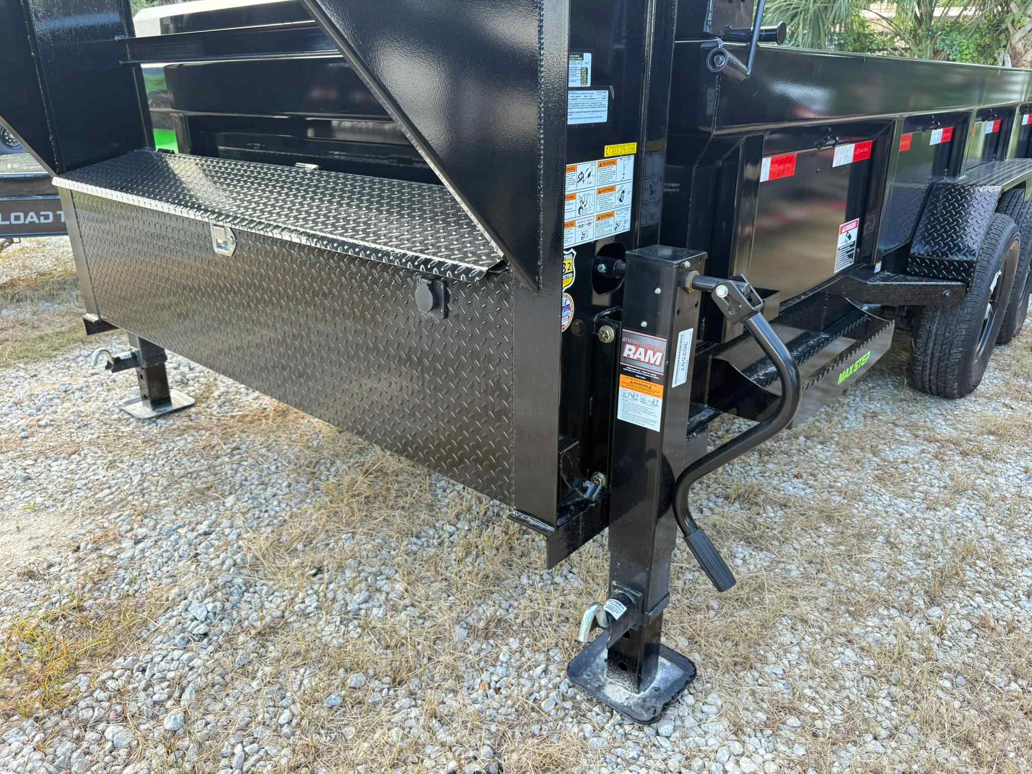 New 7×14 LOAD TRAIL Dump Trailer