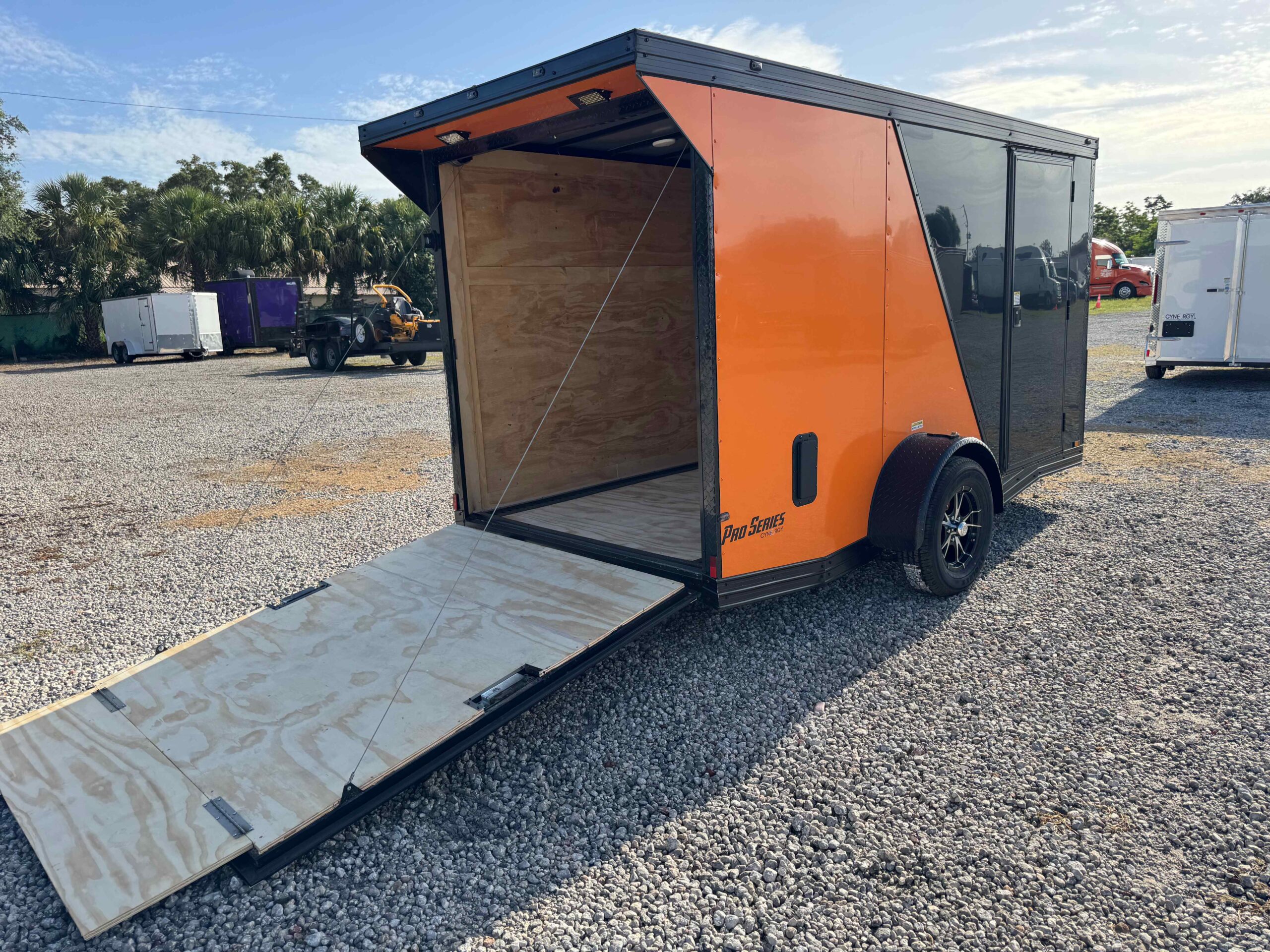 New 6×12 CYNERGY CARGO Enclosed Trailer