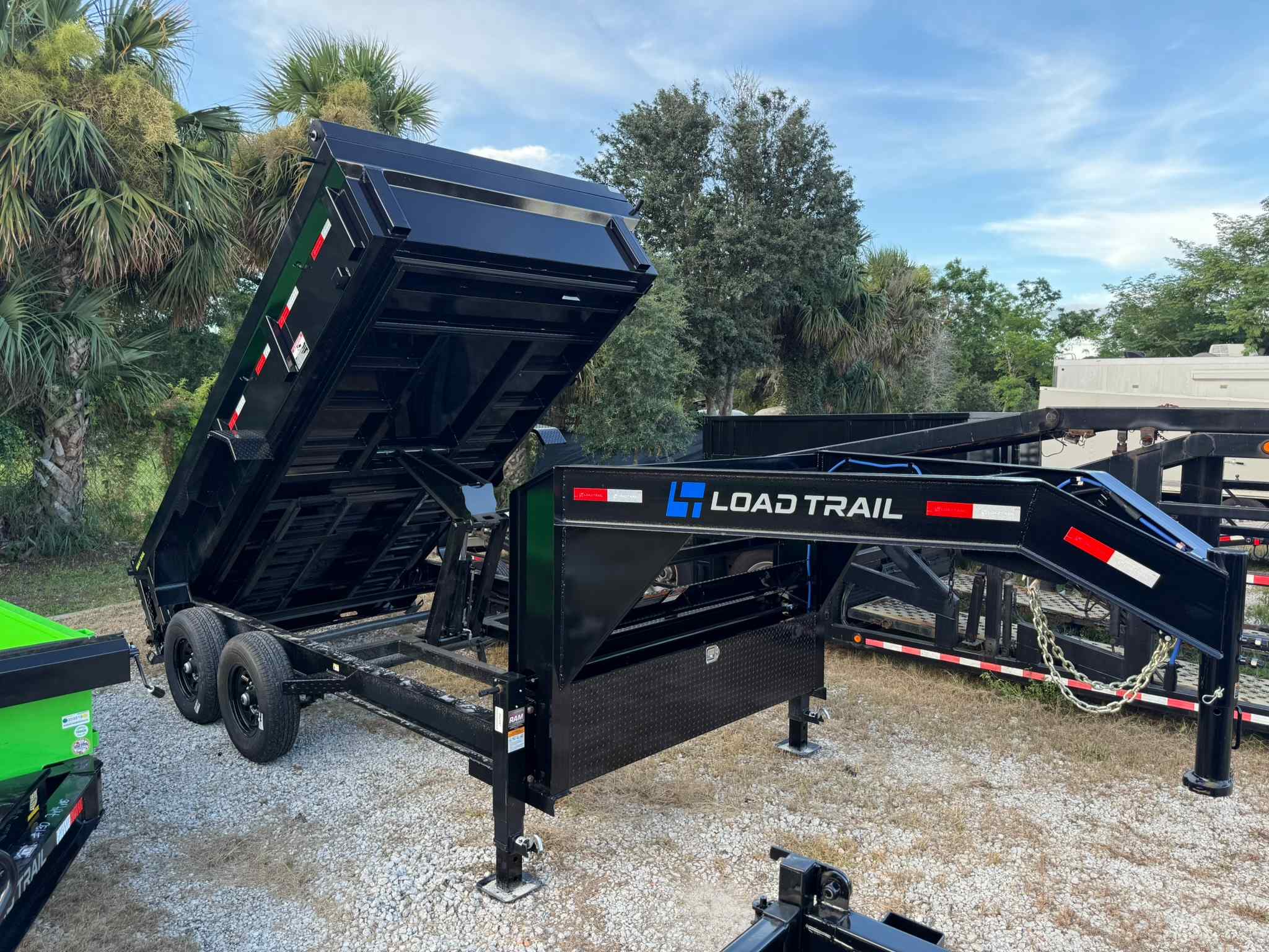 New 7×14 LOAD TRAIL Dump Trailer