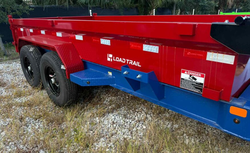 New 7×14 LOAD TRAIL Dump Trailer