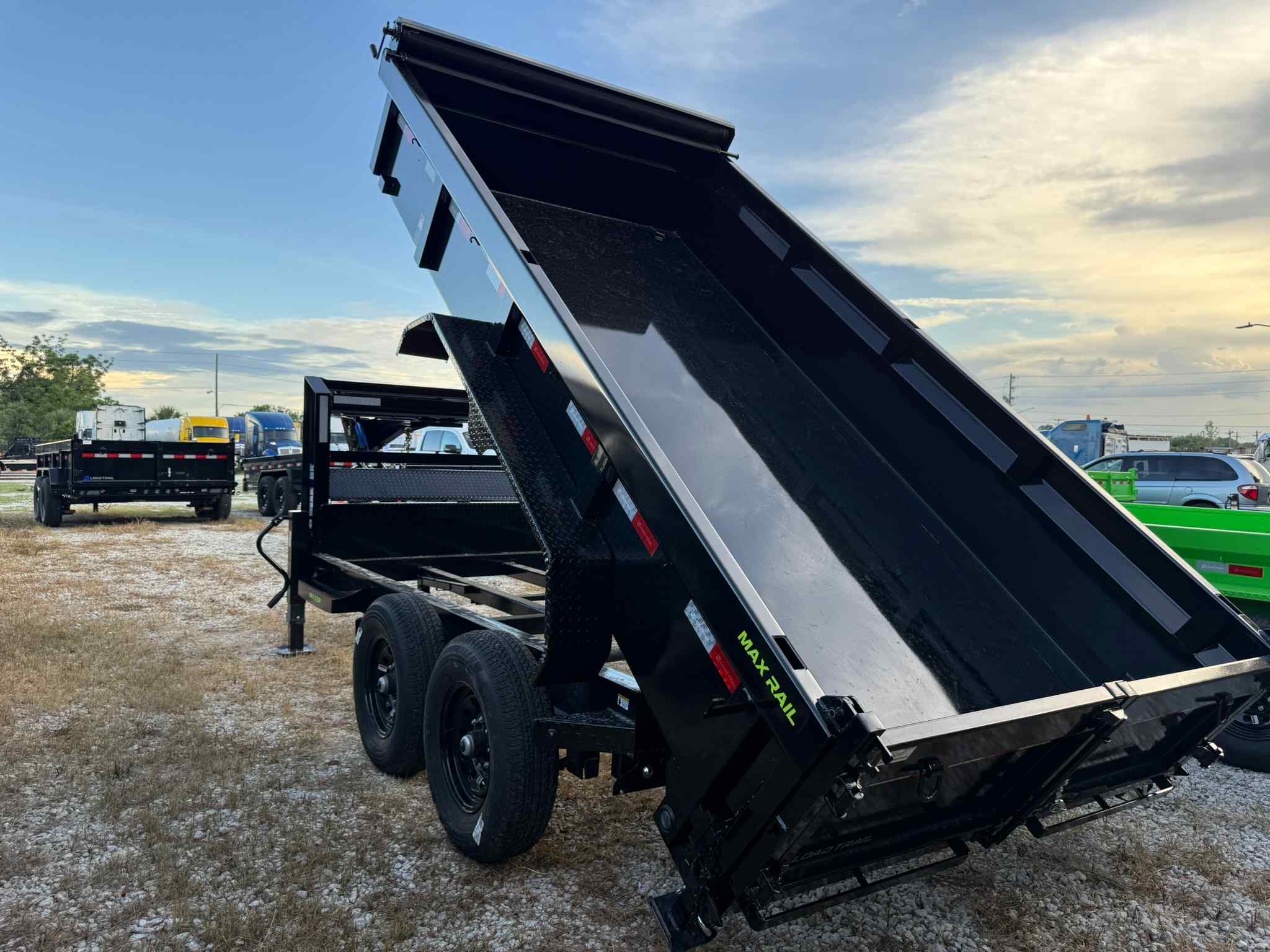 New 7×14 LOAD TRAIL Dump Trailer