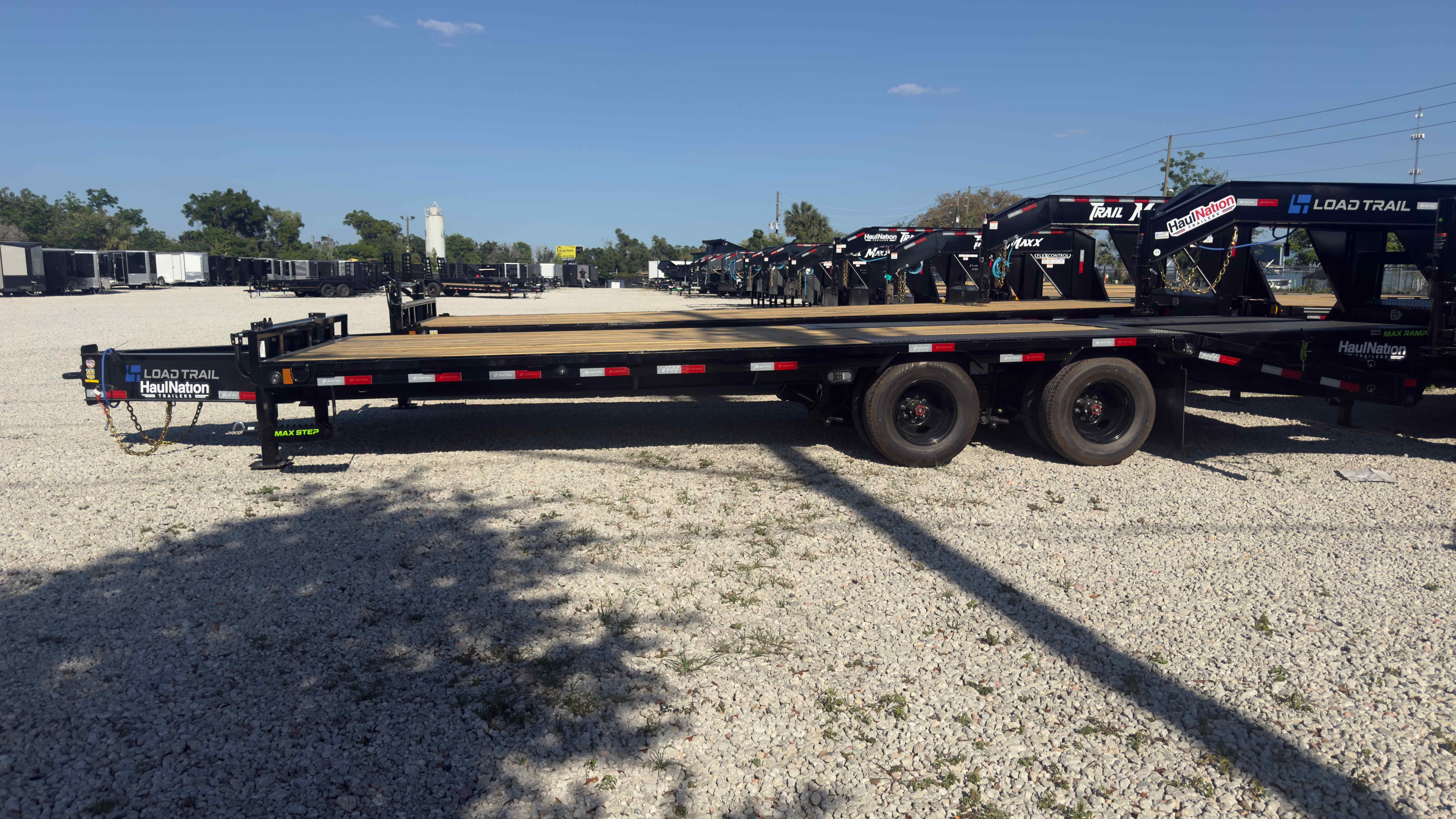 New 8.5×25 LOAD TRAIL Flatbed Trailer