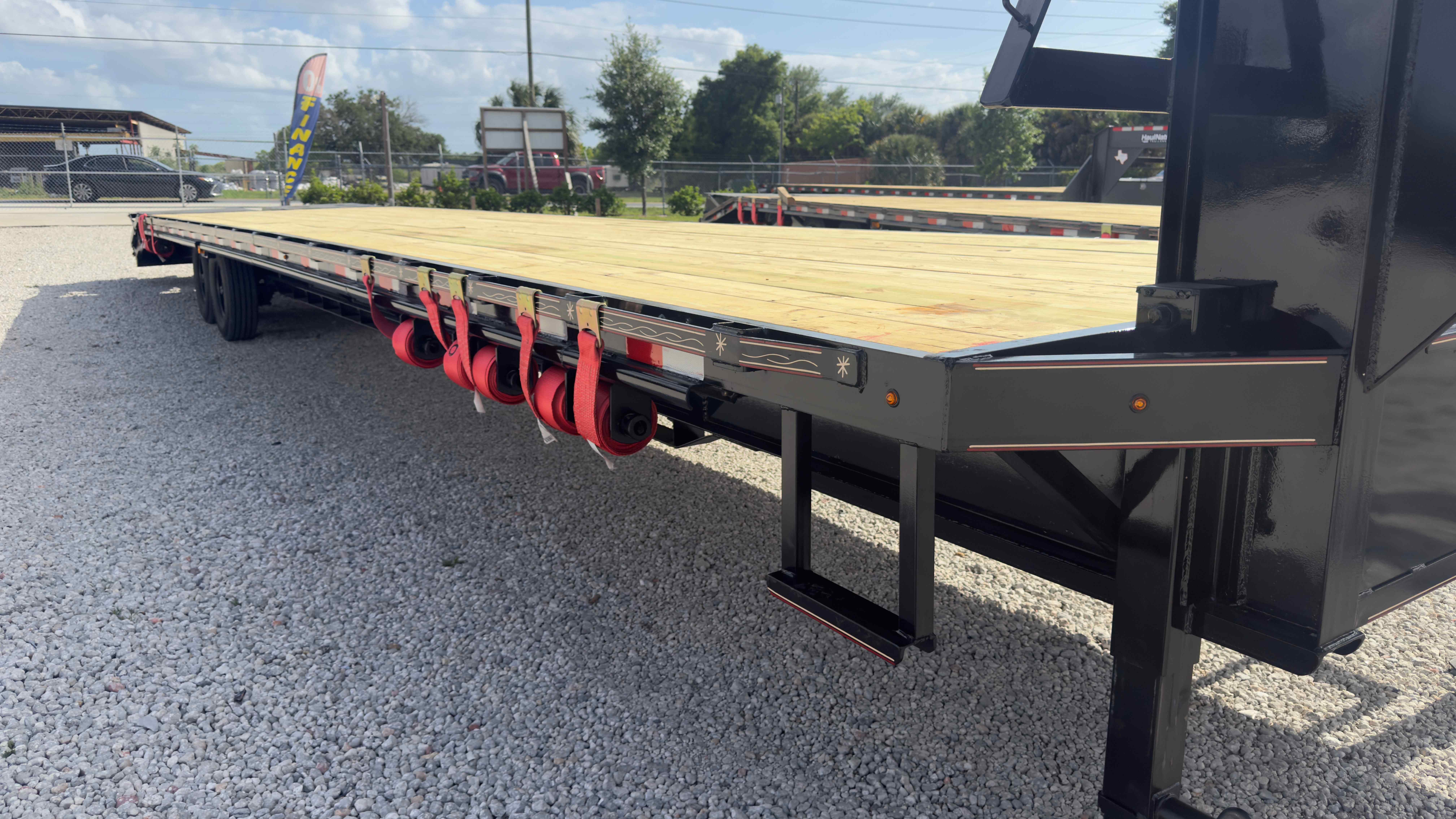 New 8.5×40 Triple R Trailers Flatbed Trailer