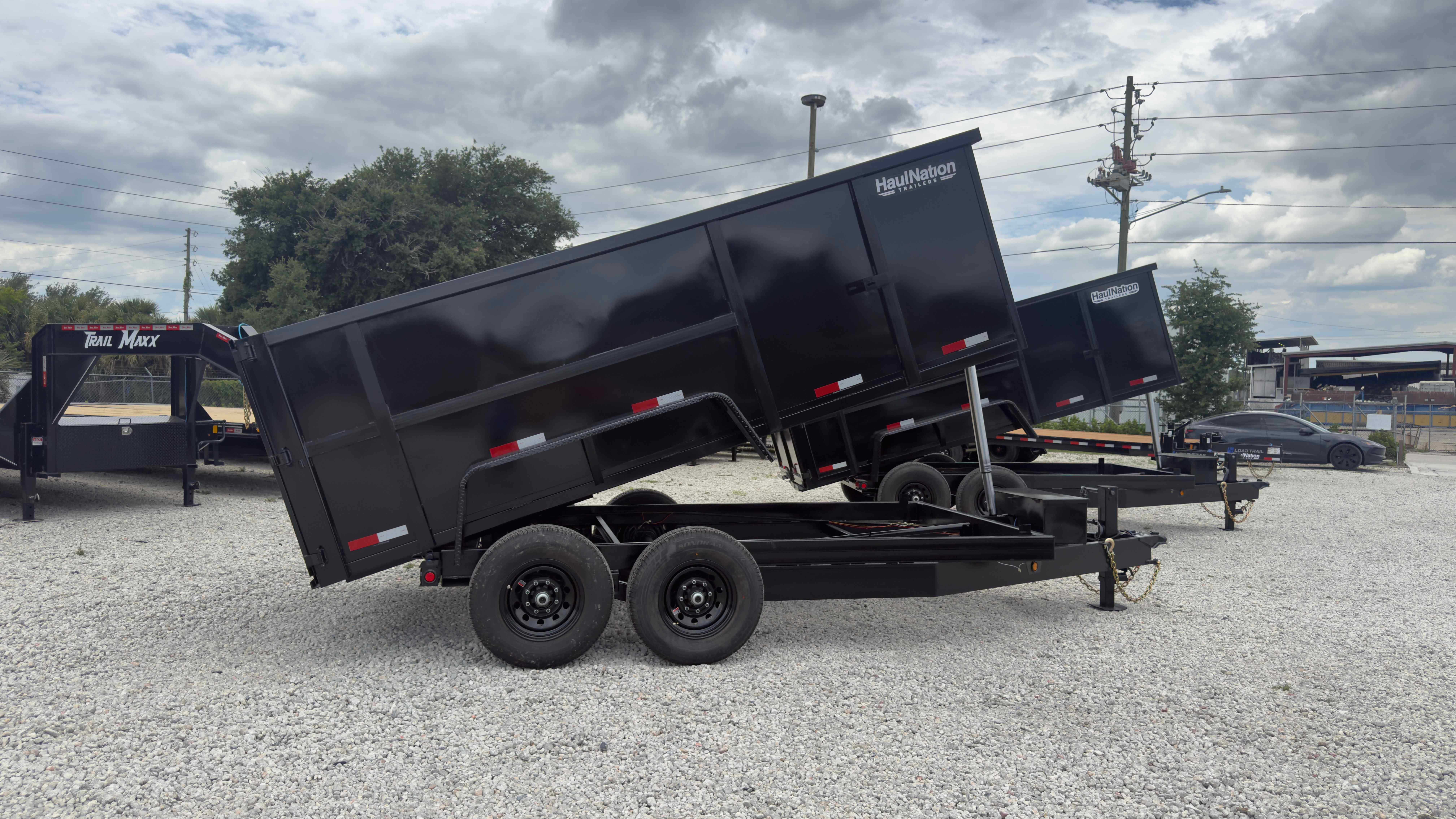 New 7×14 TAYLOR TRAILERS Dump Trailer