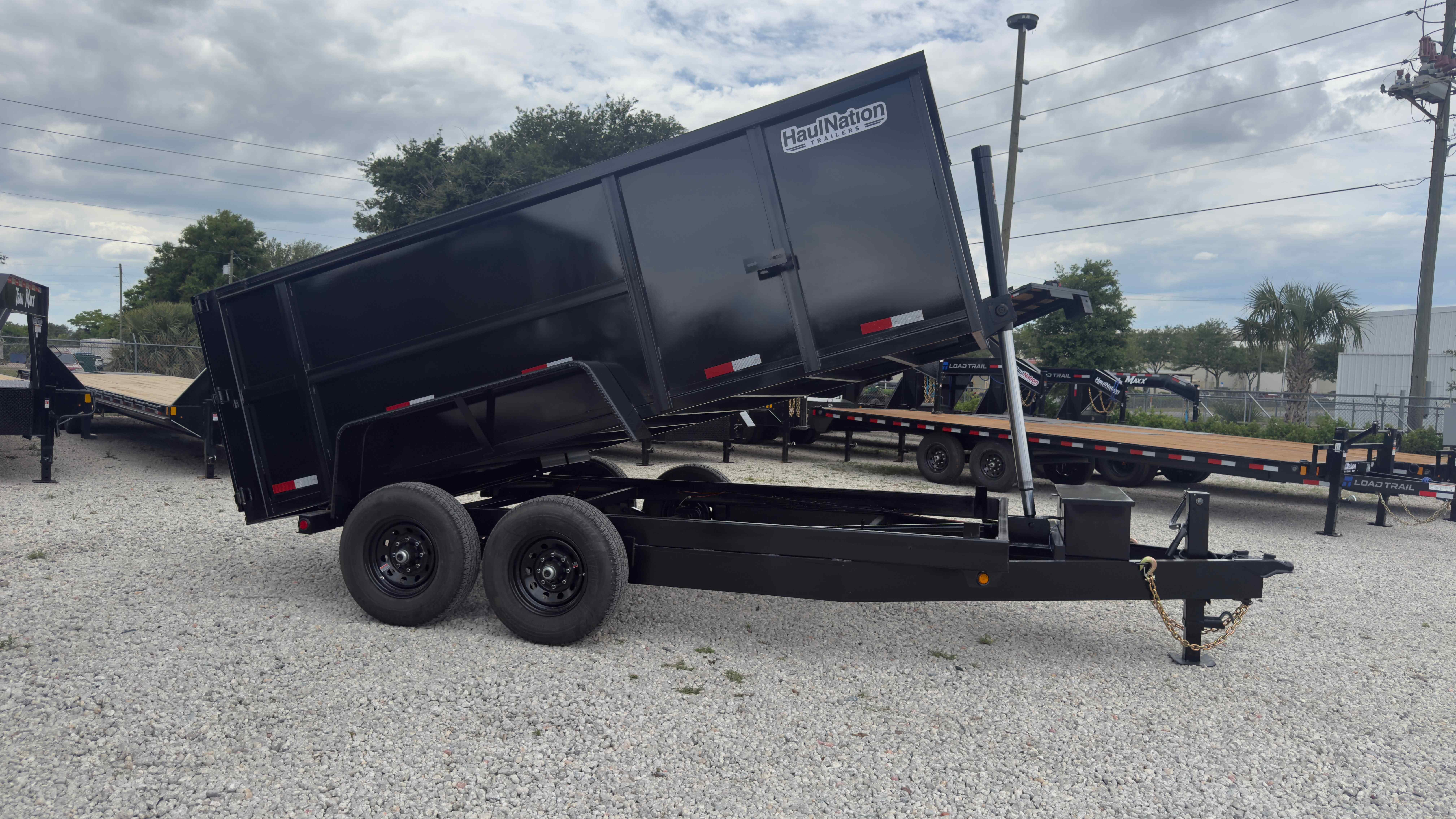 New 7×14 TAYLOR TRAILERS Dump Trailer