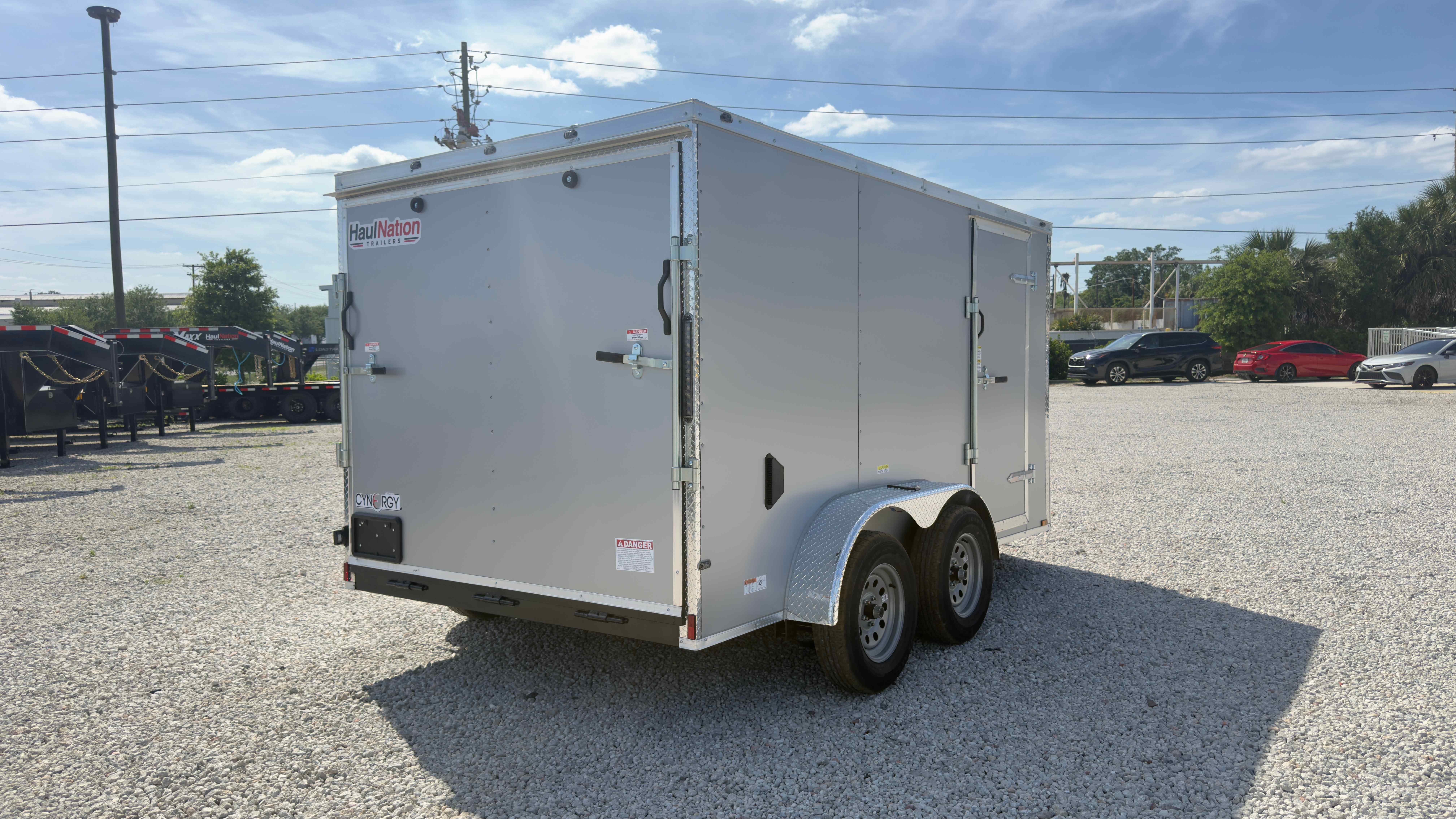 New 7×12 CYNERGY CARGO Enclosed Trailer