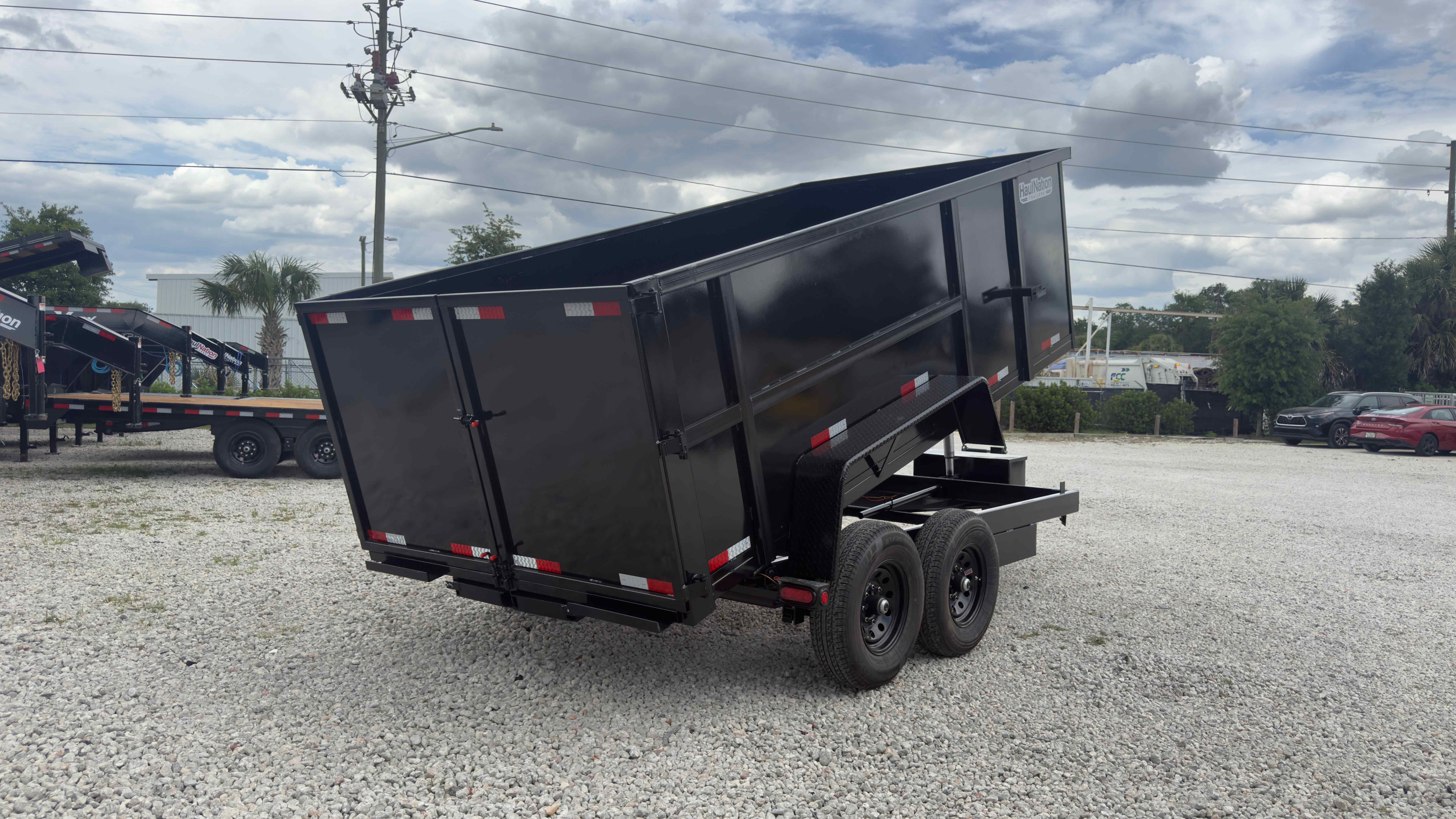 New 7×14 TAYLOR TRAILERS Dump Trailer