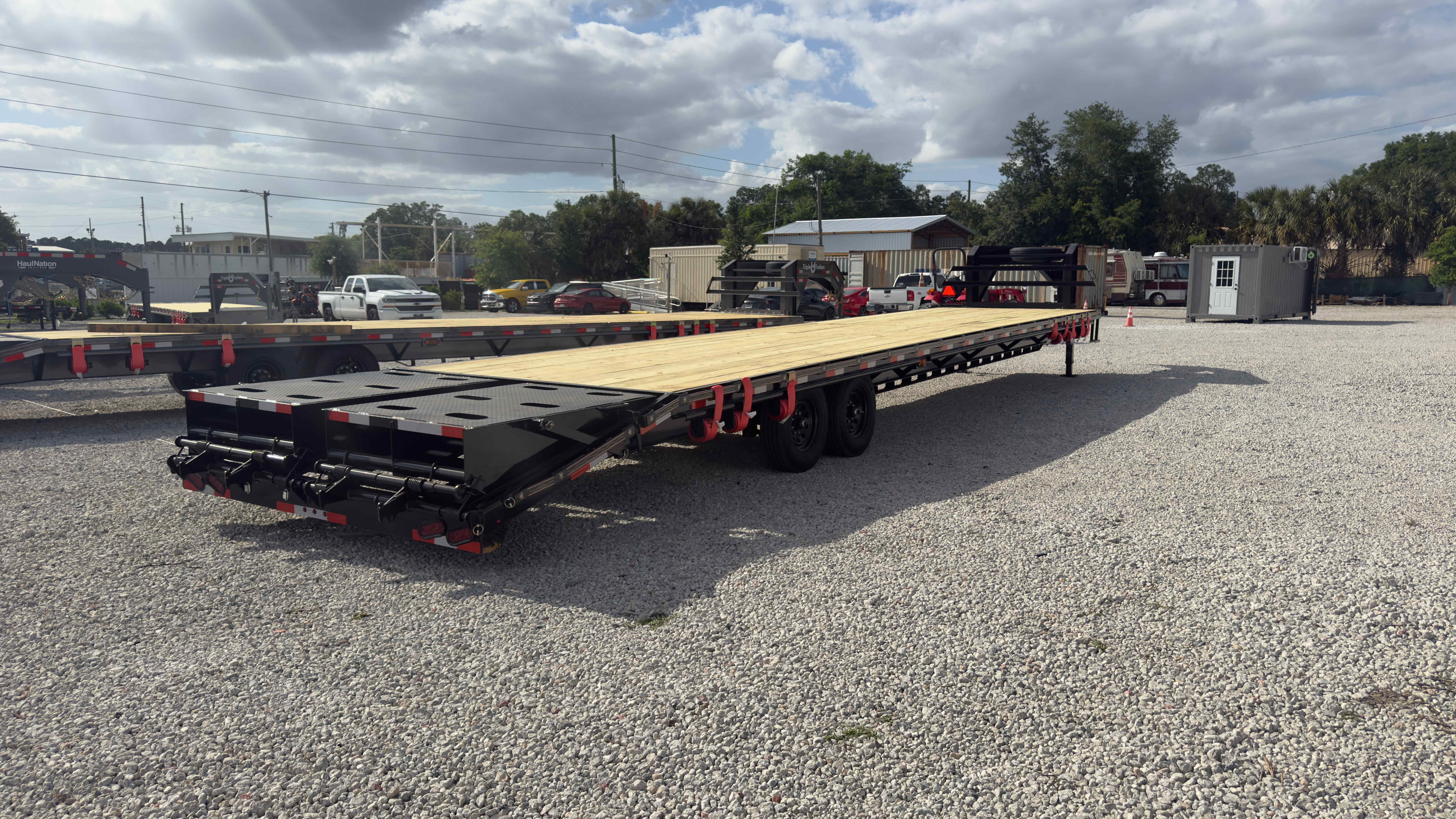 New 8.5×40 Triple R Trailers Flatbed Trailer