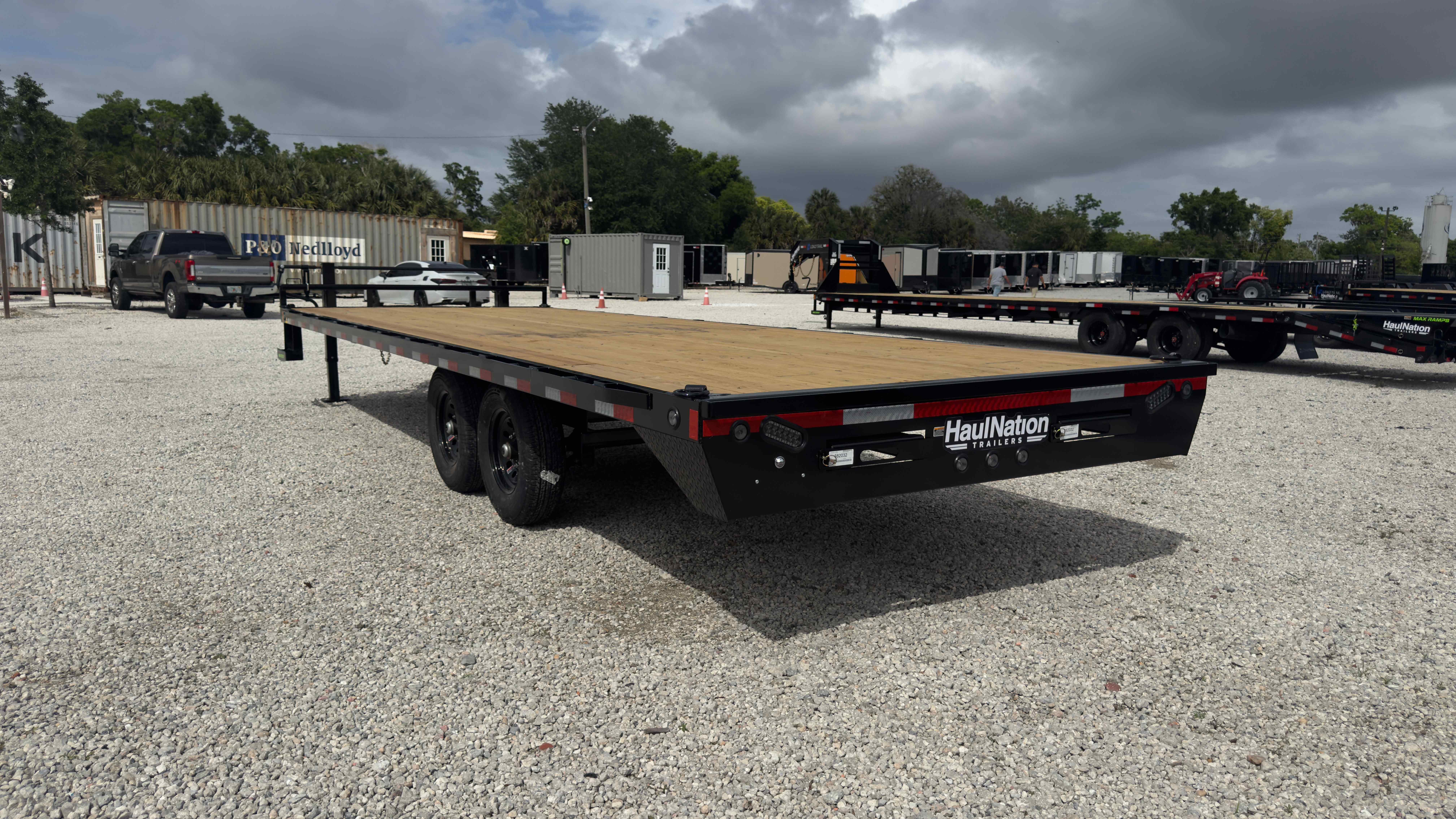 New 8.5×24 LOAD TRAIL Flatbed Trailer