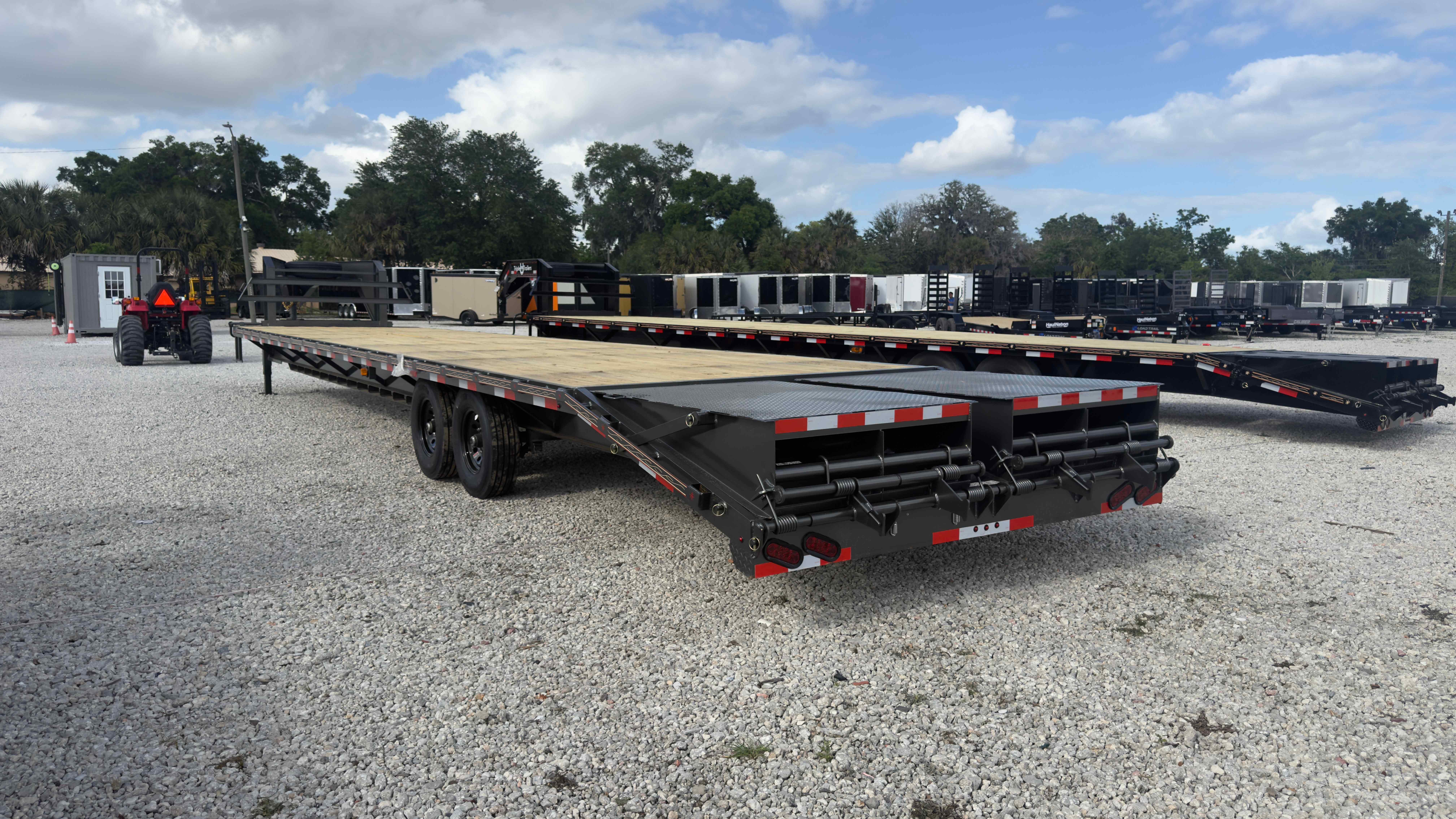 New 8.5×40 Triple R Trailers Flatbed Trailer