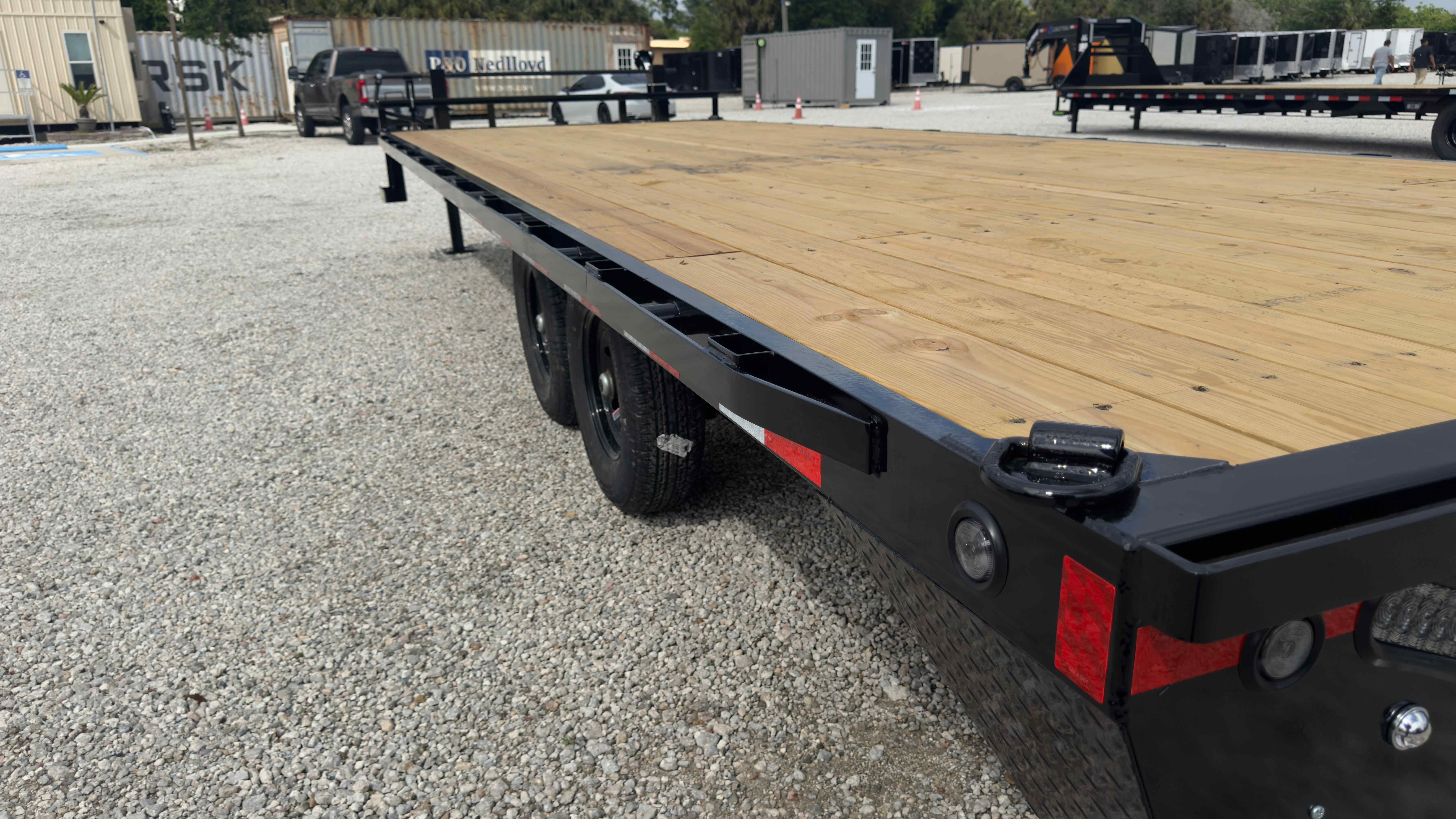 New 8.5×24 LOAD TRAIL Flatbed Trailer