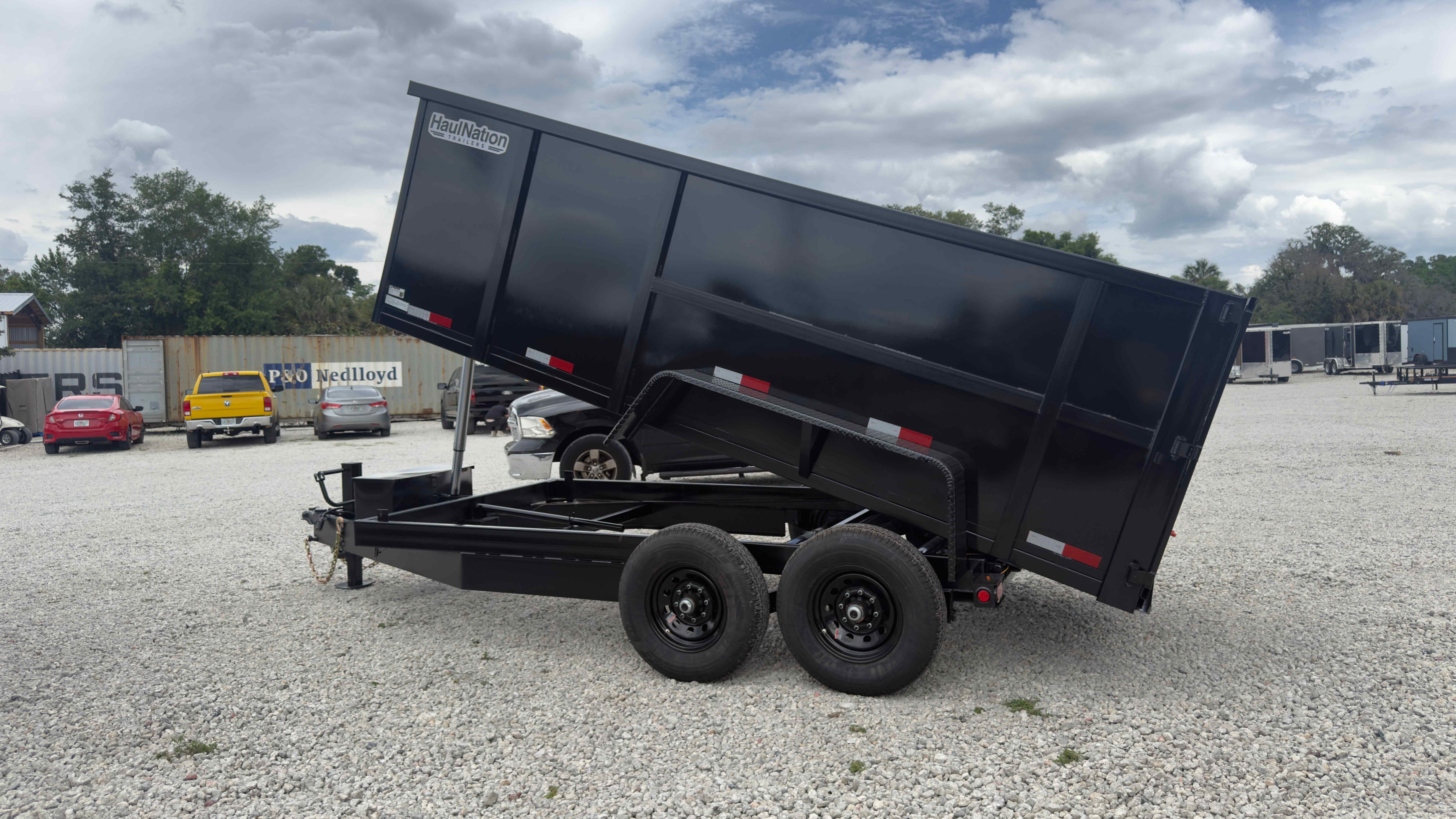 New 7×14 TAYLOR TRAILERS Dump Trailer