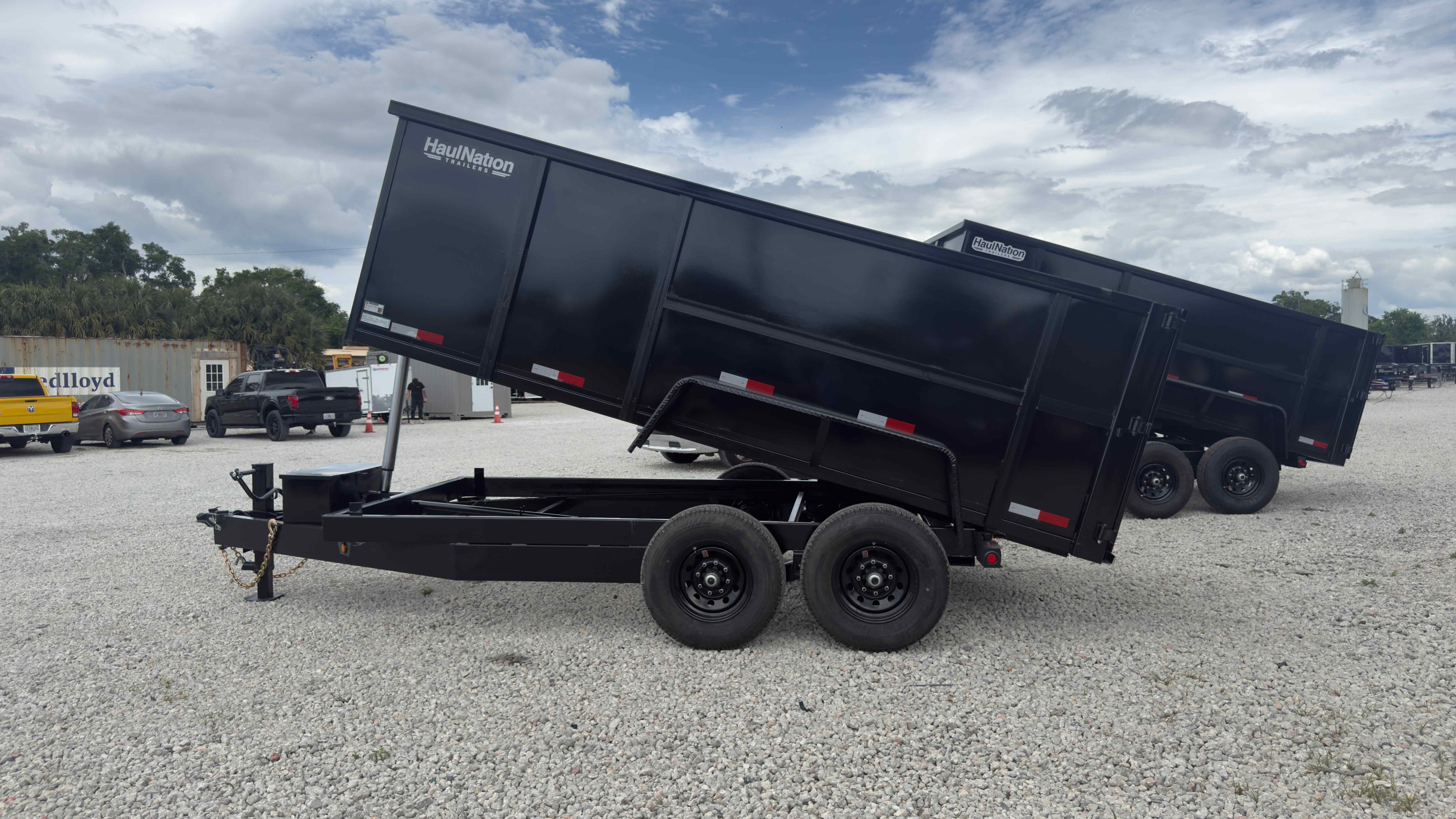 New 7×14 TAYLOR TRAILERS Dump Trailer