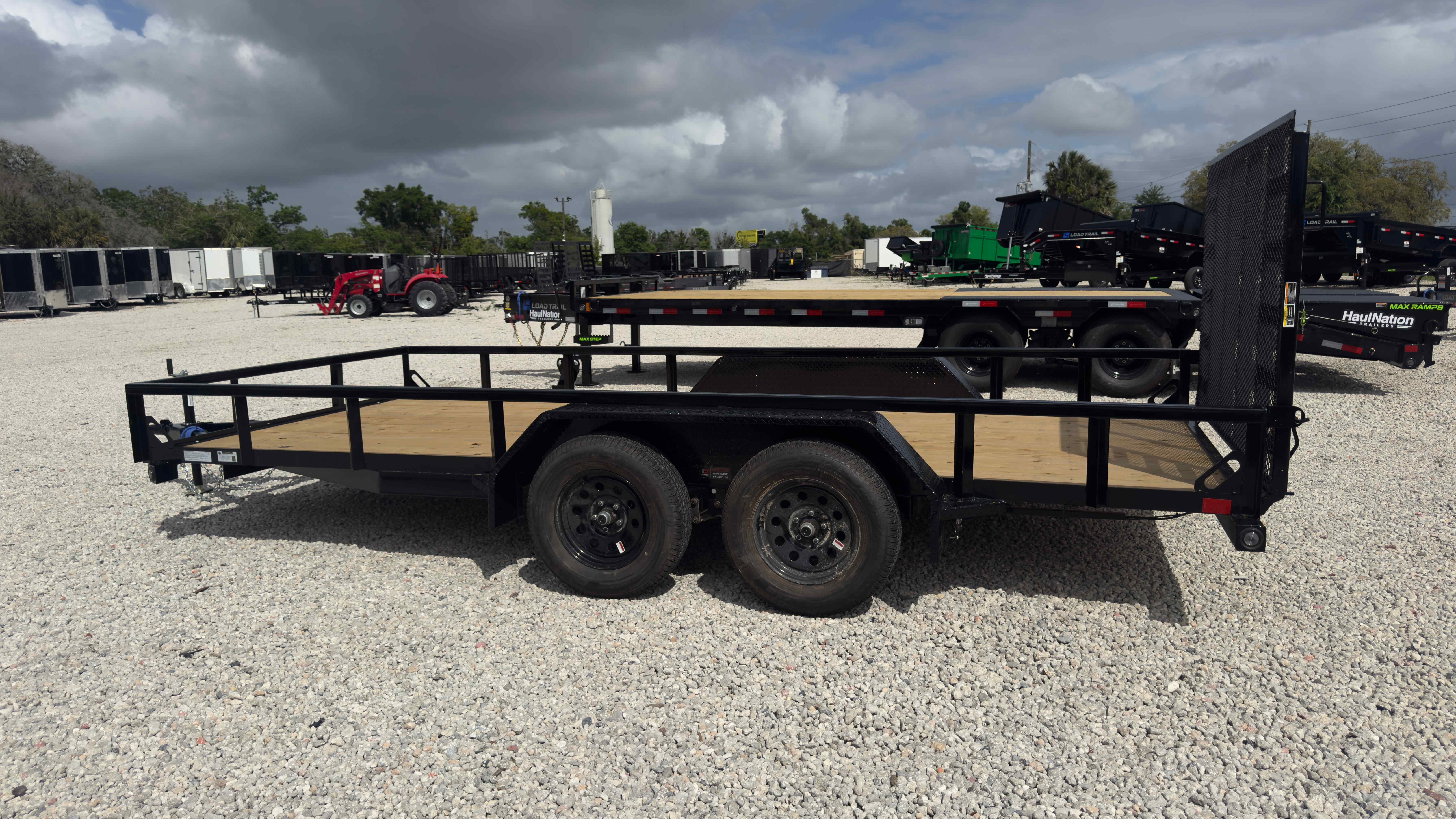 New 7×16 LOAD TRAIL Utility Trailer