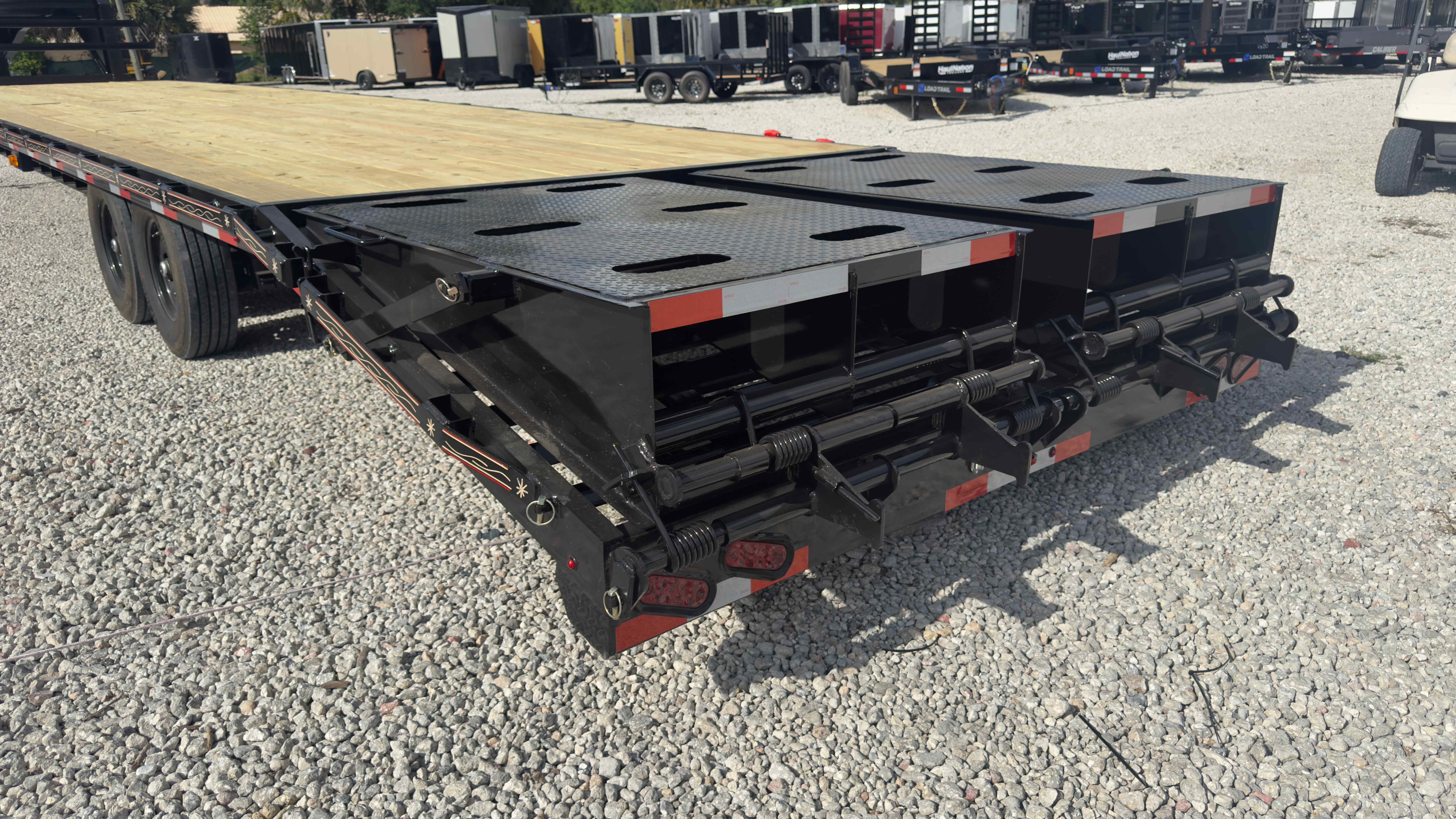 New 8.5×40 Triple R Trailers Flatbed Trailer