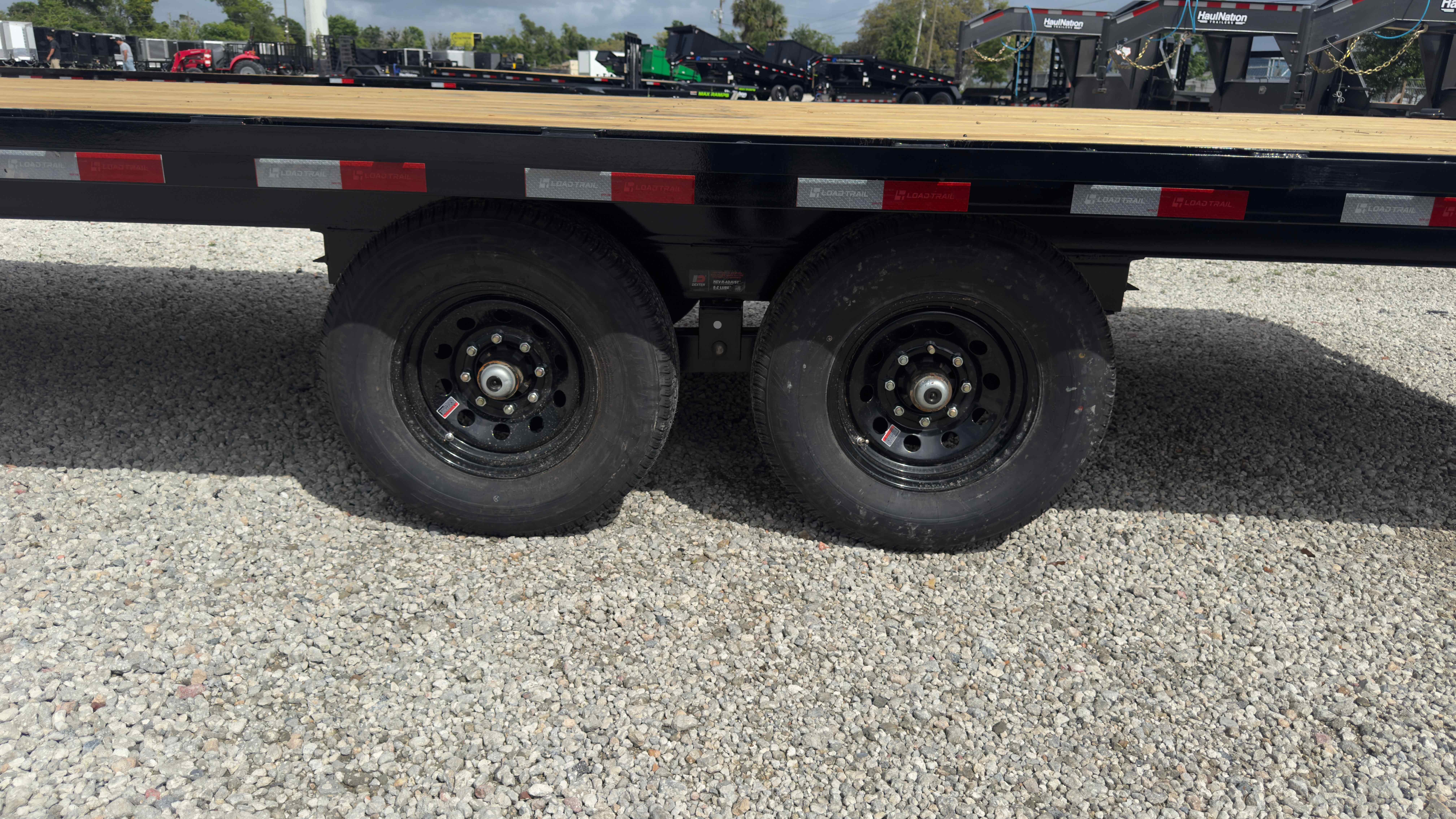 New 8.5×24 LOAD TRAIL Flatbed Trailer