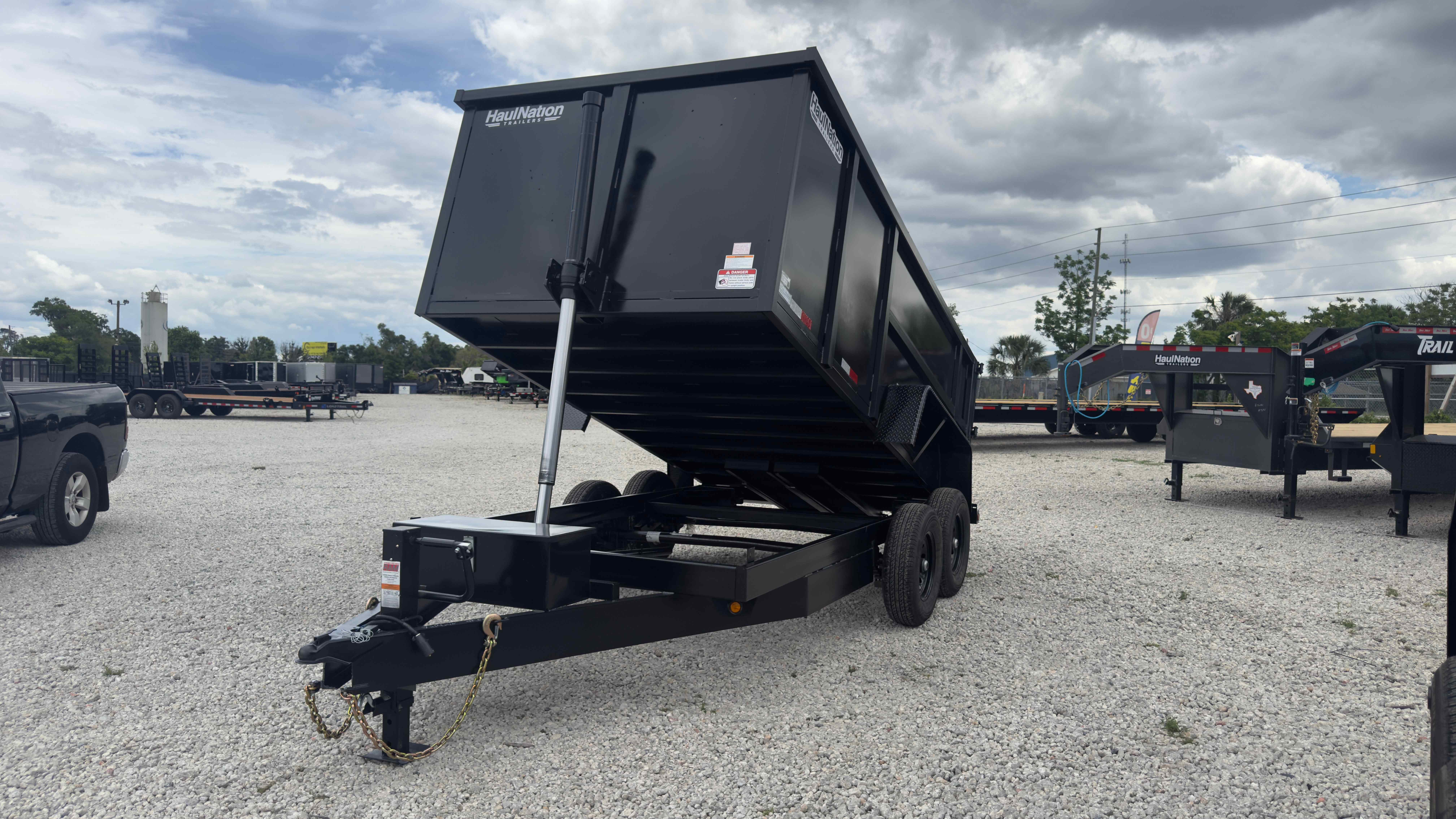 New 7×14 TAYLOR TRAILERS Dump Trailer