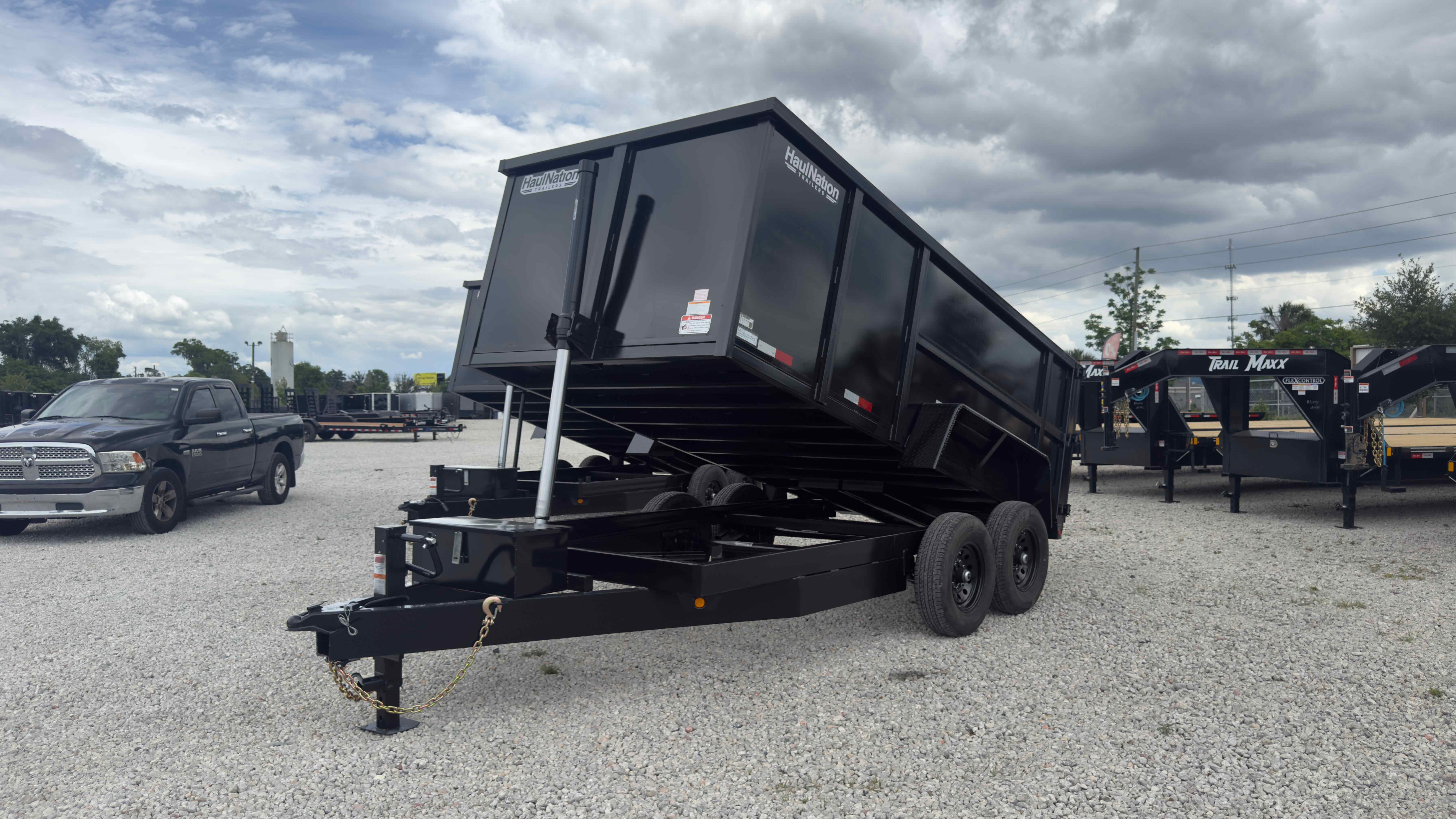 New 7×14 TAYLOR TRAILERS Dump Trailer