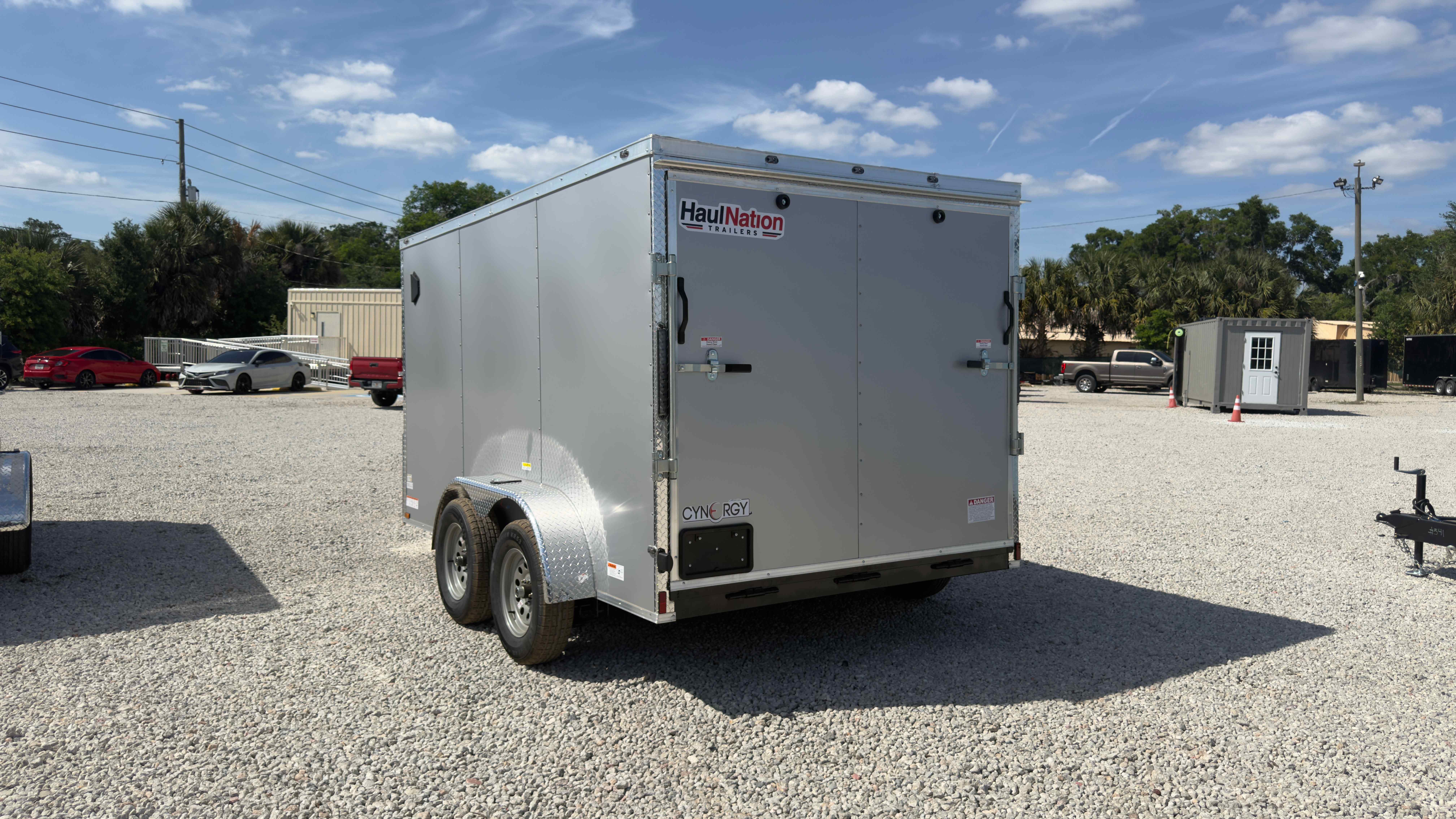 New 7×12 CYNERGY CARGO Enclosed Trailer