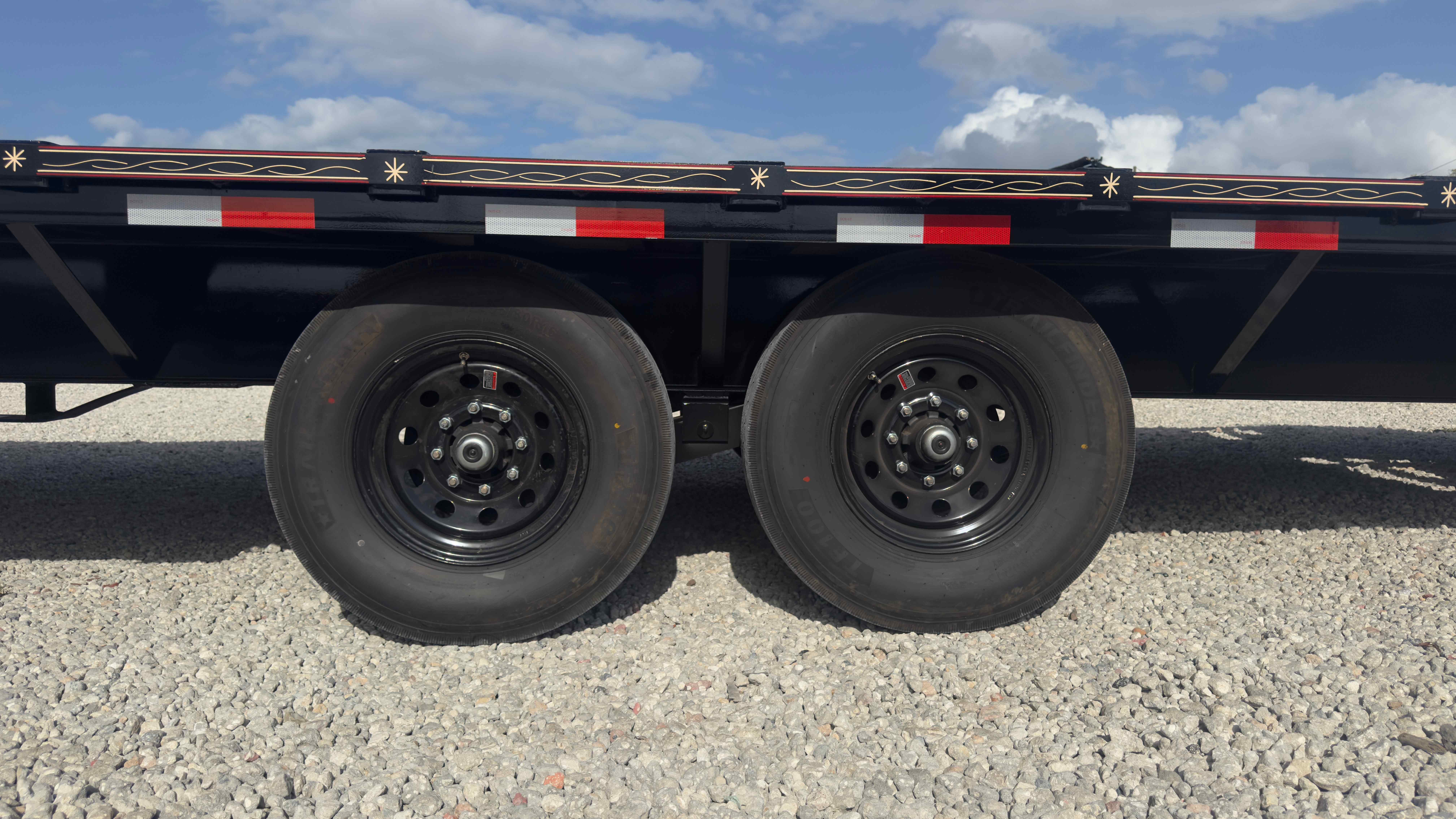 New 8.5×40 Triple R Trailers Flatbed Trailer