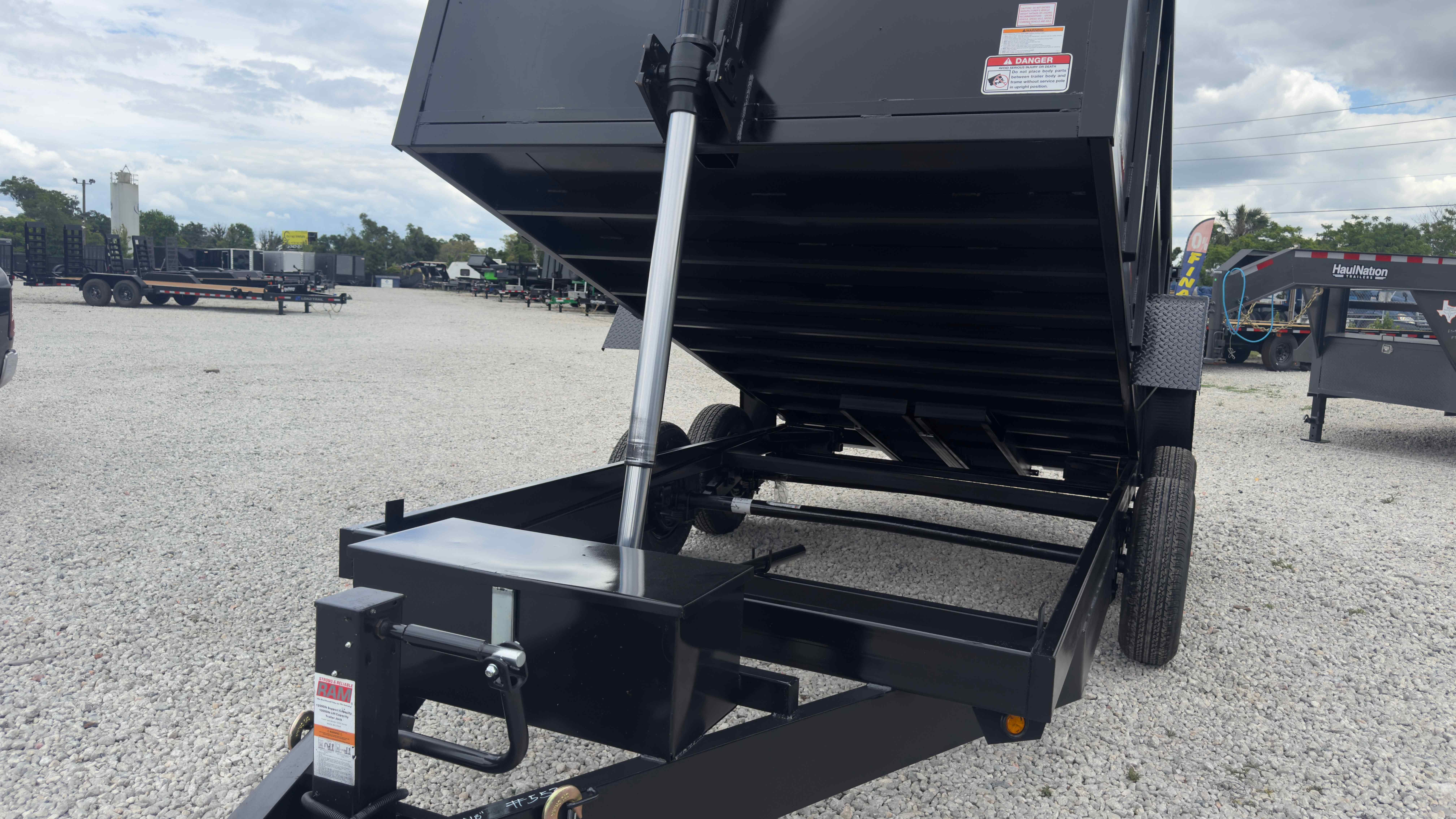 New 7×14 TAYLOR TRAILERS Dump Trailer