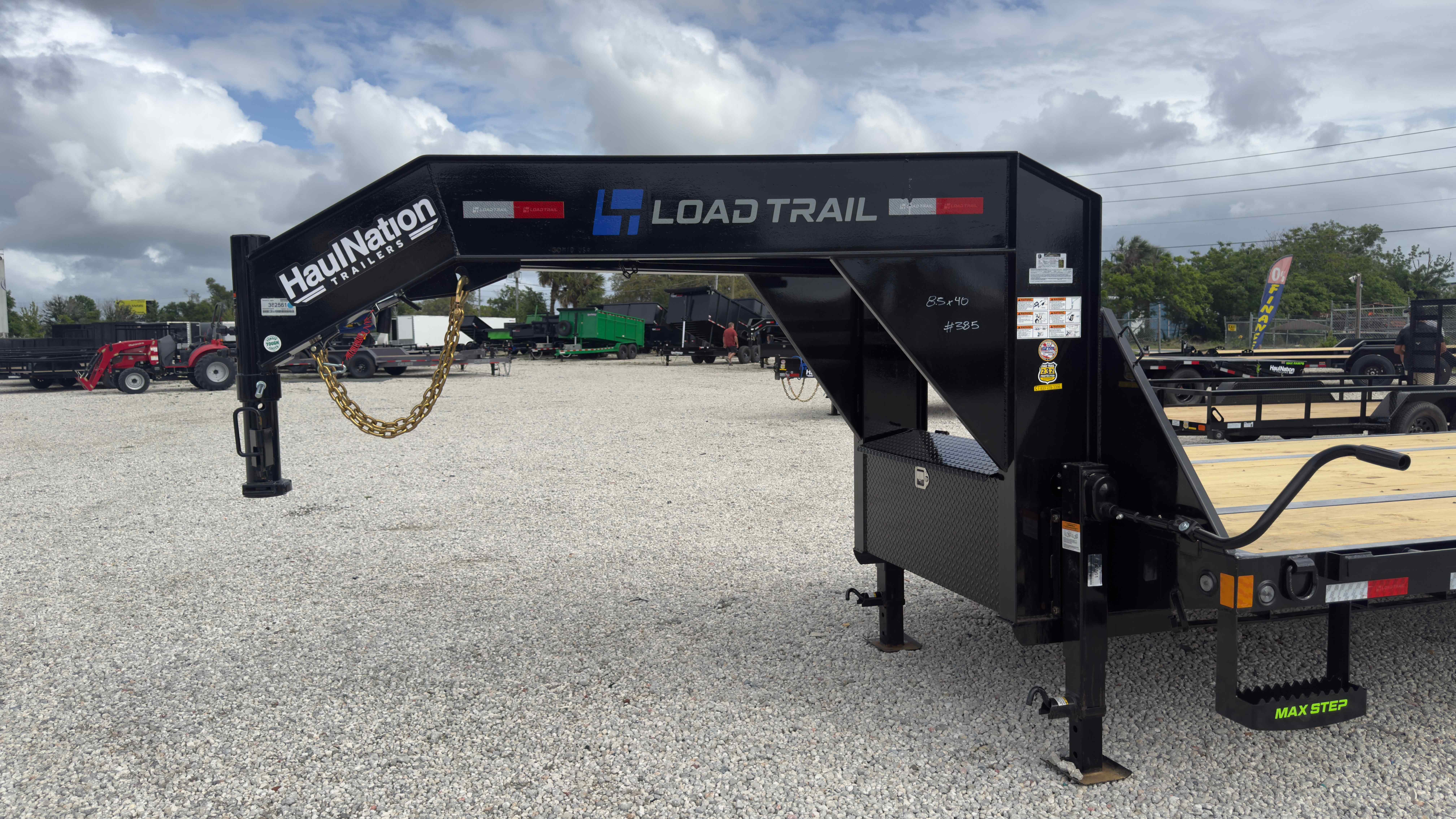 New 8.5×40 LOAD TRAIL Flatbed Trailer