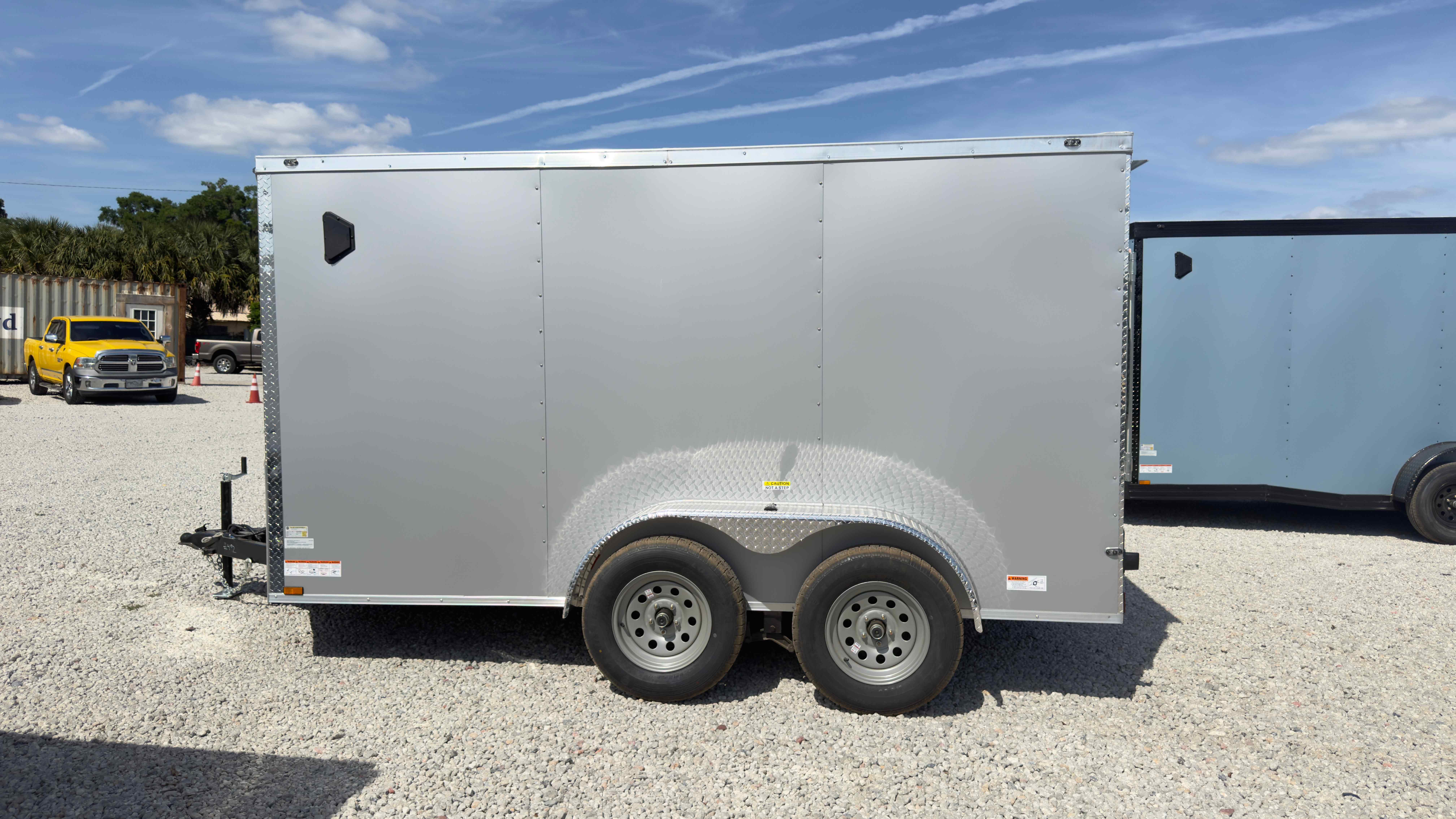 New 7×12 CYNERGY CARGO Enclosed Trailer