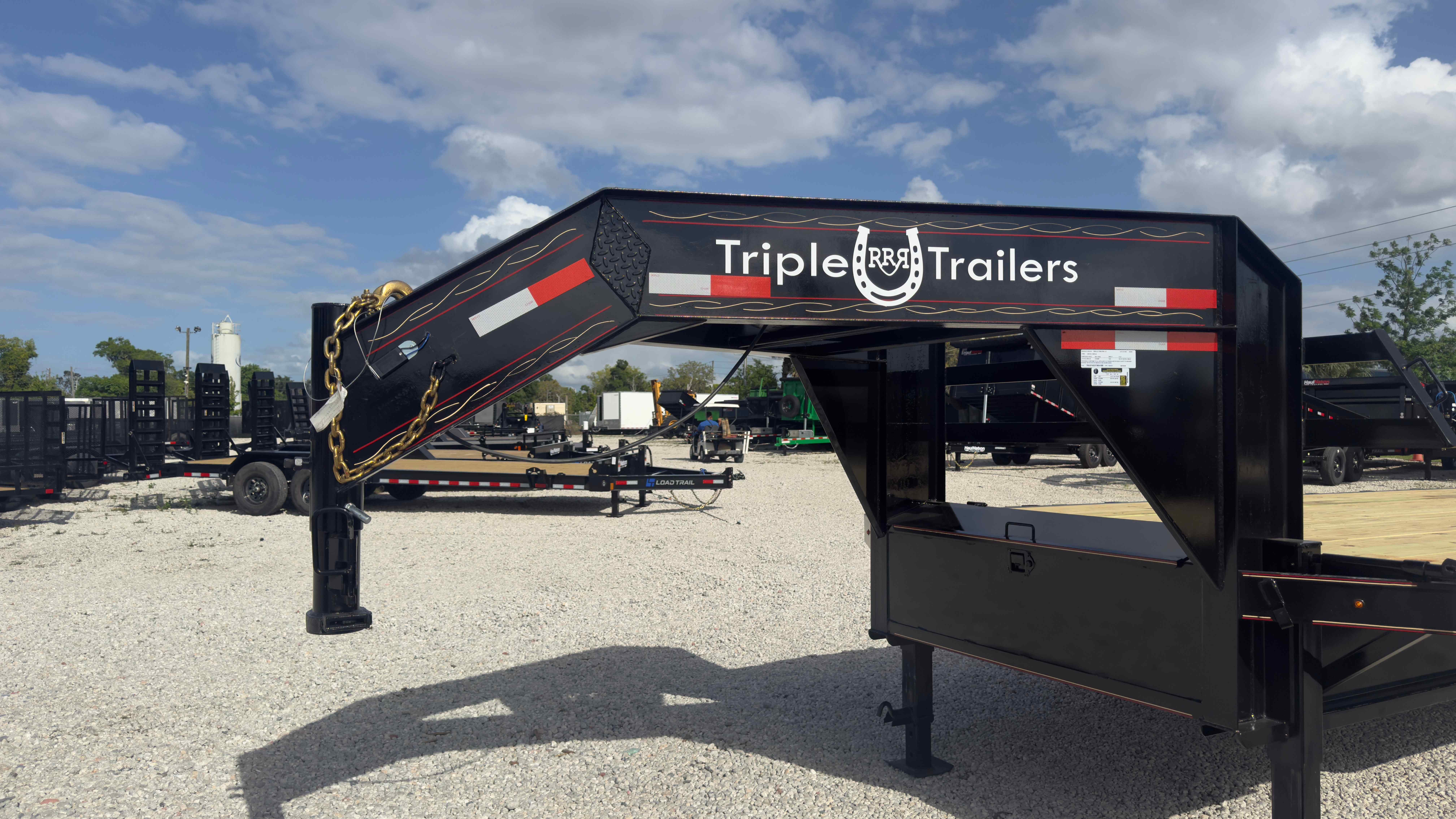 New 8.5×40 Triple R Trailers Flatbed Trailer