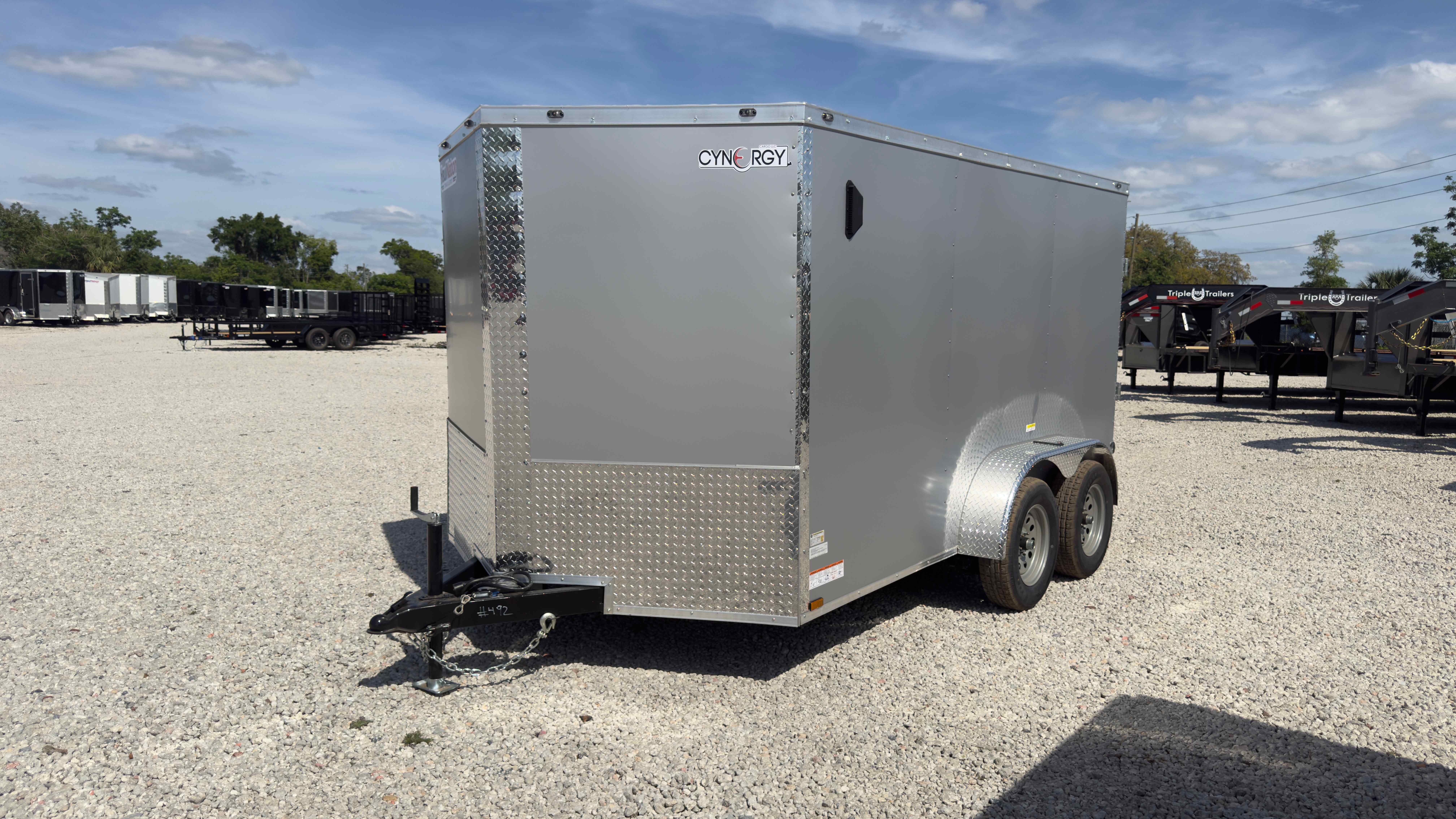 New 7×12 CYNERGY CARGO Enclosed Trailer