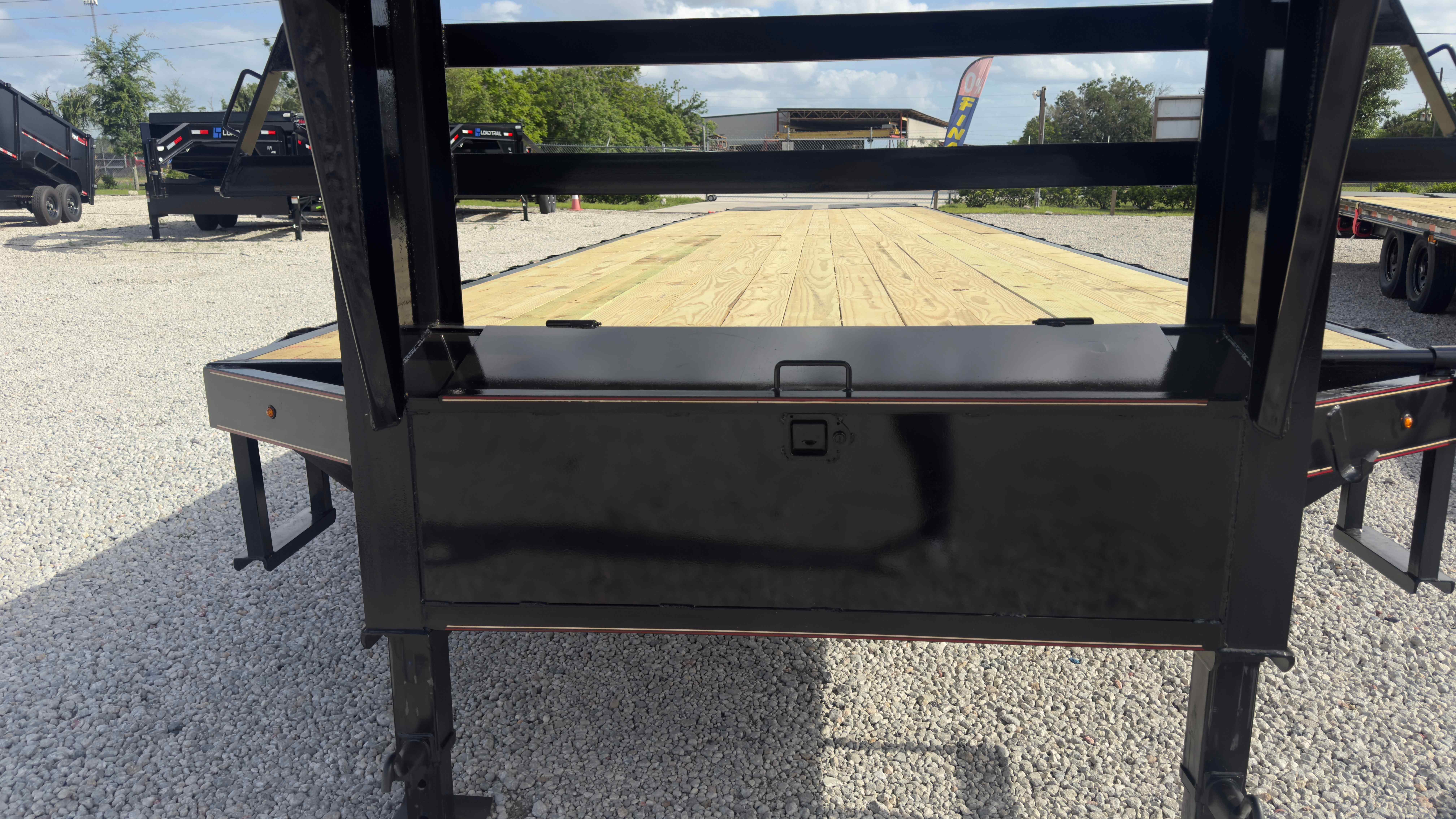 New 8.5×40 Triple R Trailers Flatbed Trailer