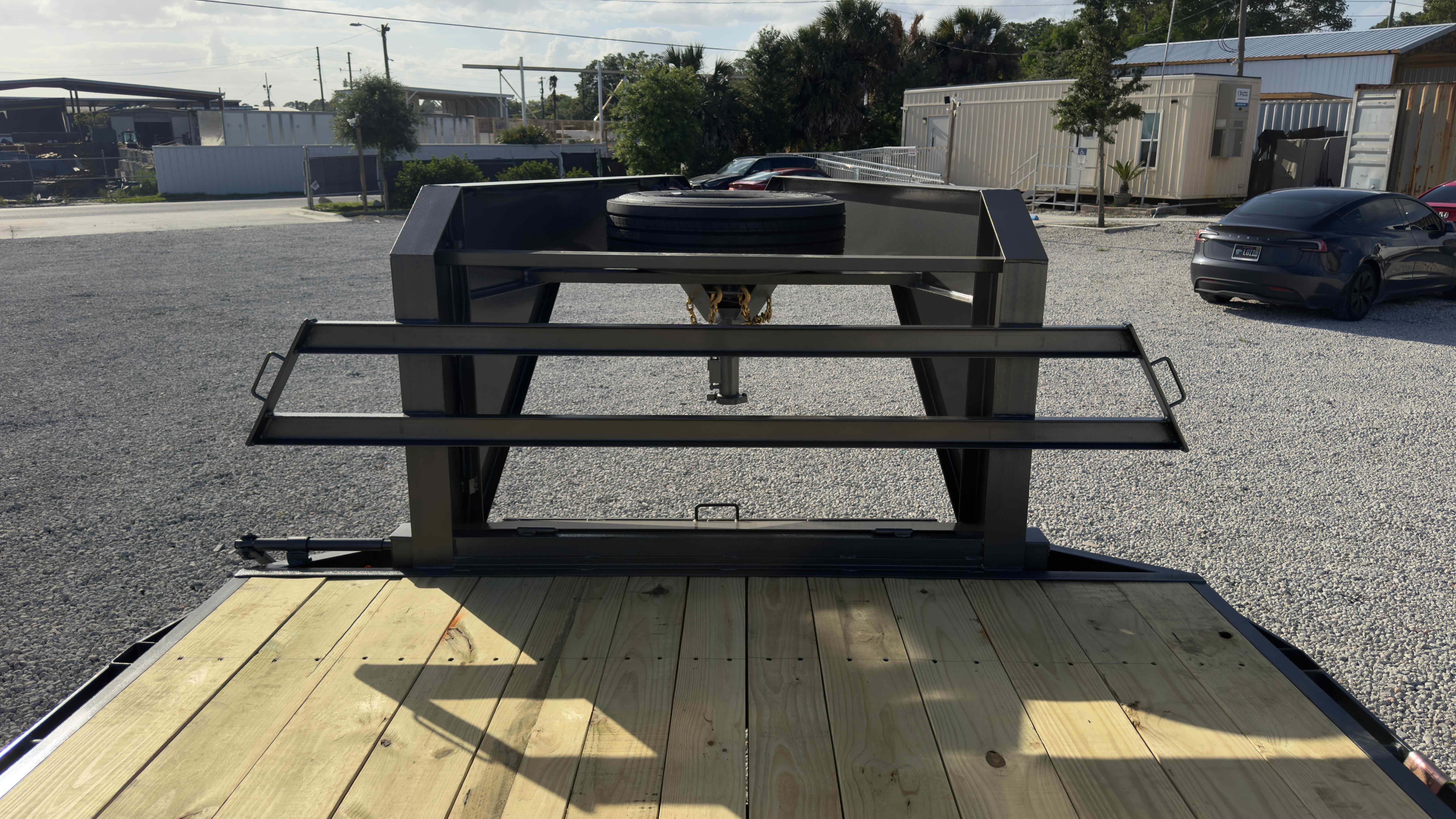 New 8.5×40 Triple R Trailers Flatbed Trailer