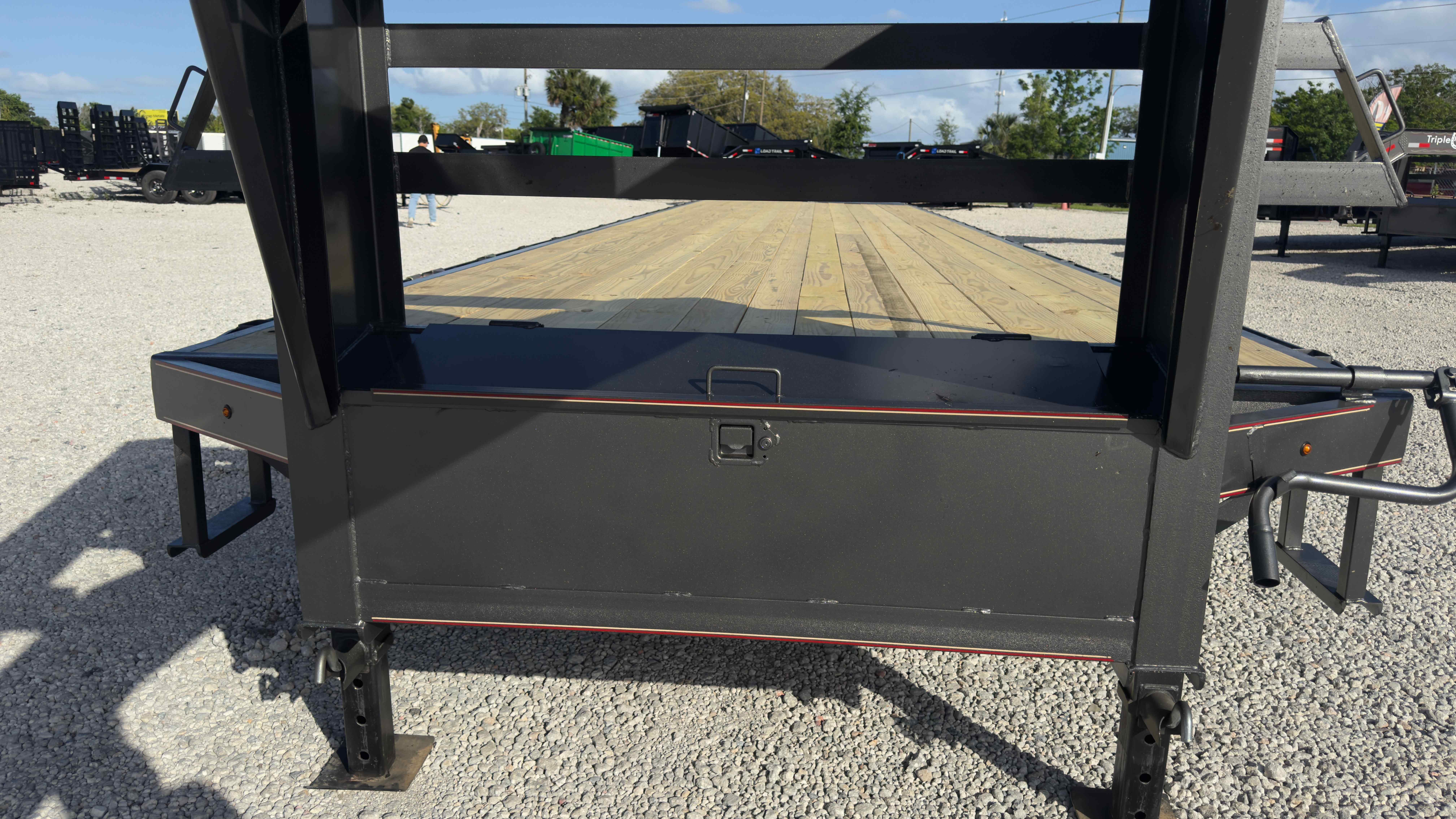 New 8.5×40 Triple R Trailers Flatbed Trailer