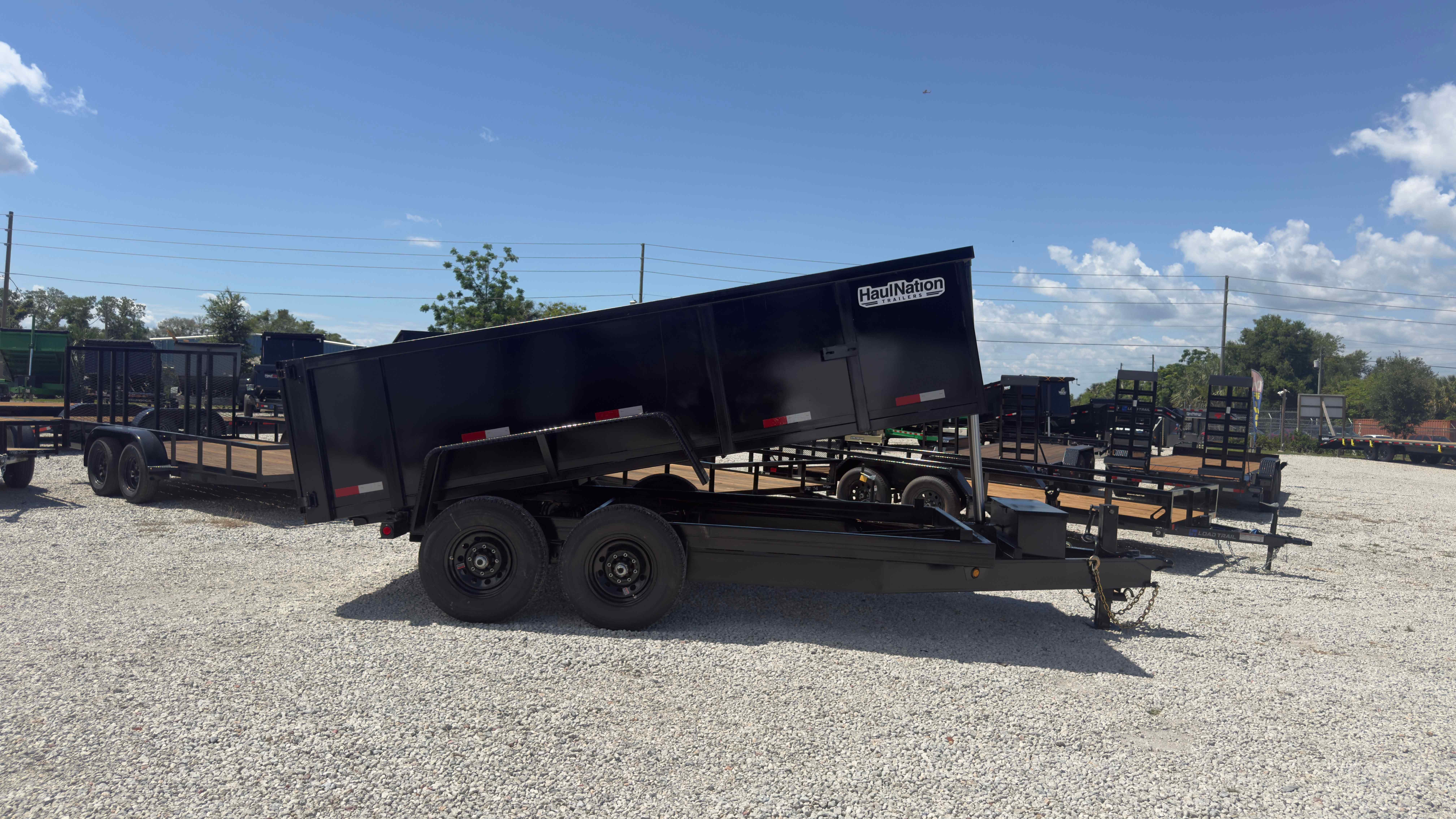 New 7×14 TAYLOR TRAILERS Dump Trailer