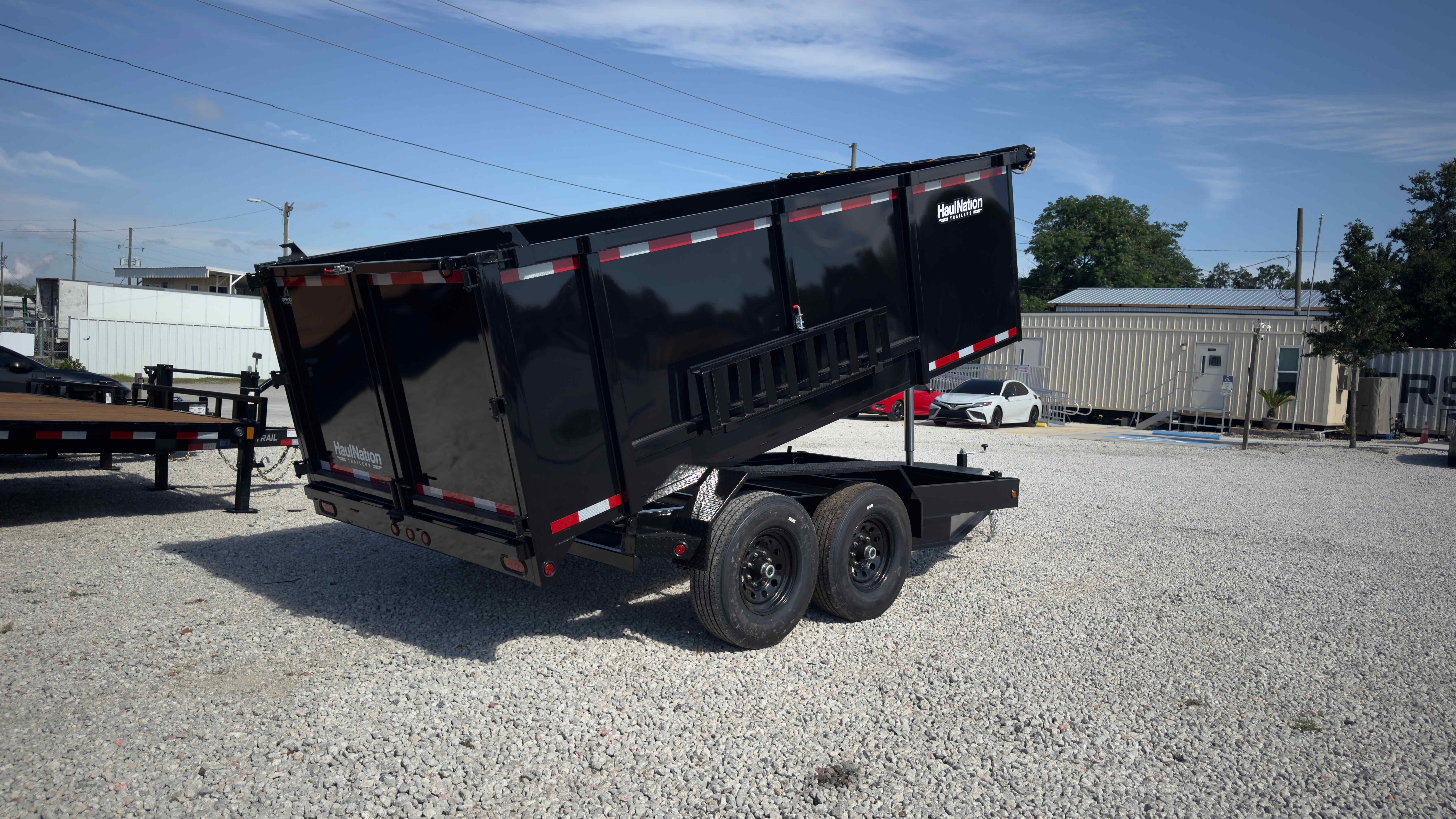 New 7×14 Steel Pines Cargo, LLC Dump Trailer