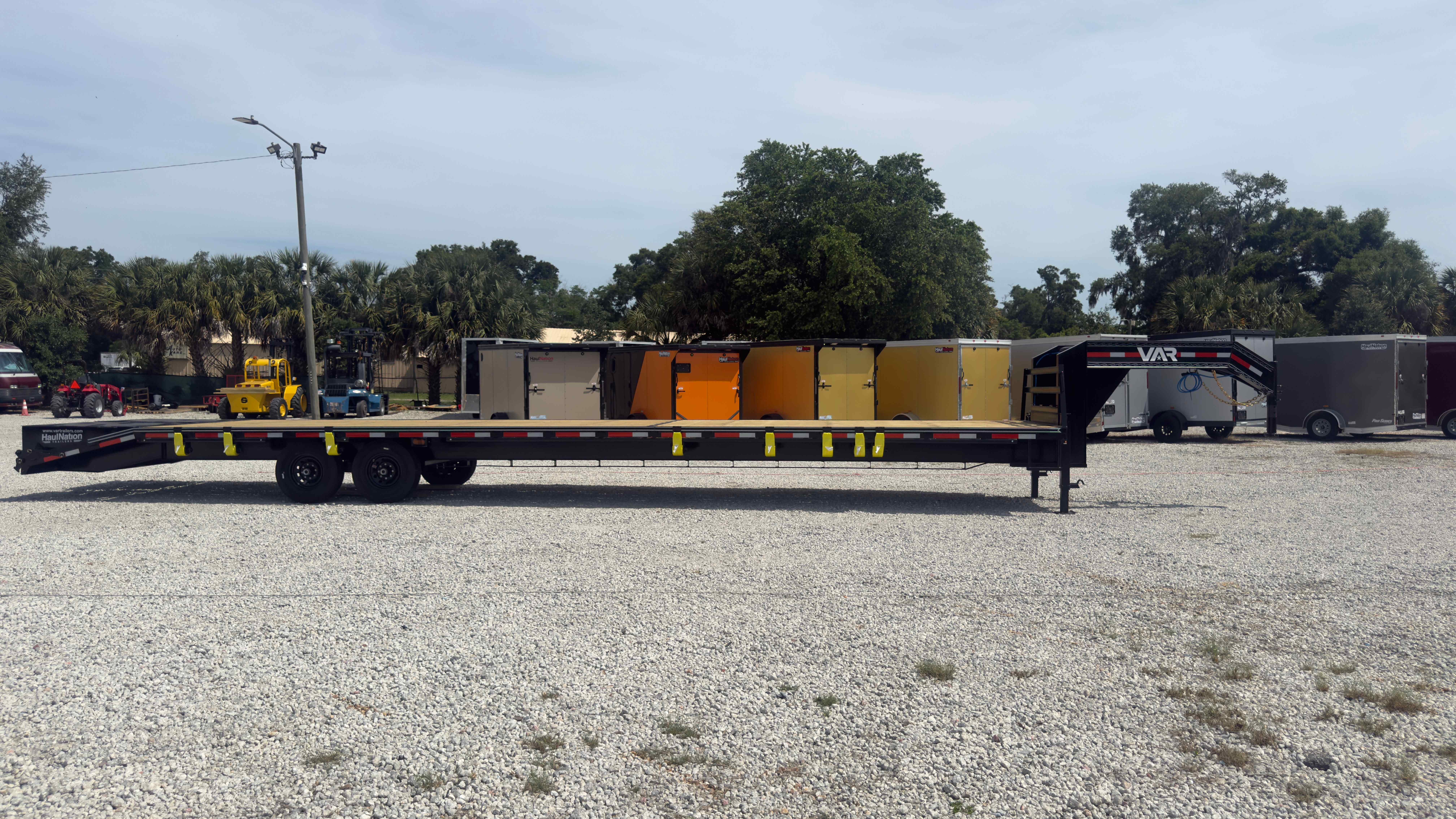 New 8.5×40 VAR TRAILERS LLC Flatbed Trailer