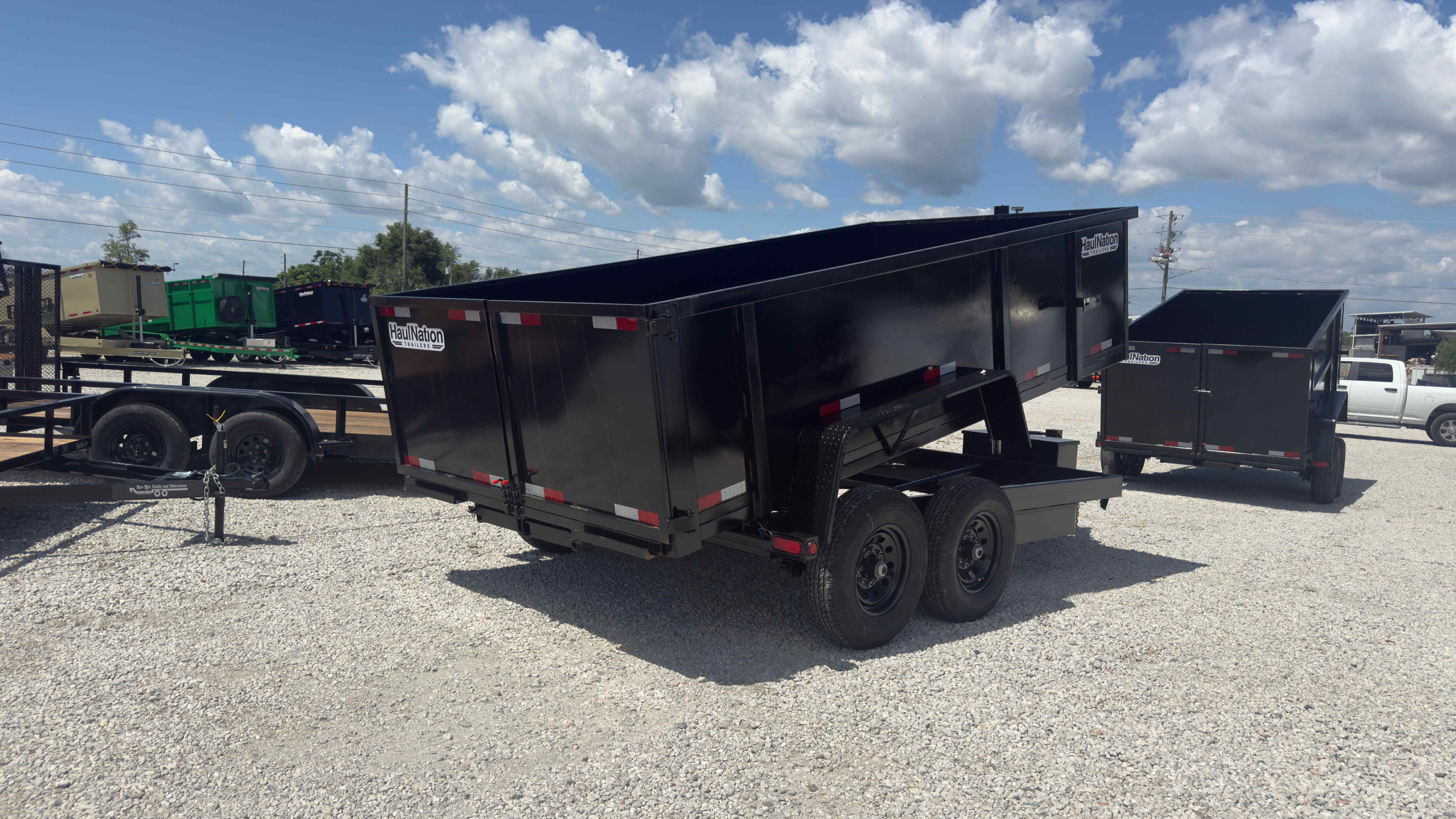 New 7×14 TAYLOR TRAILERS Dump Trailer