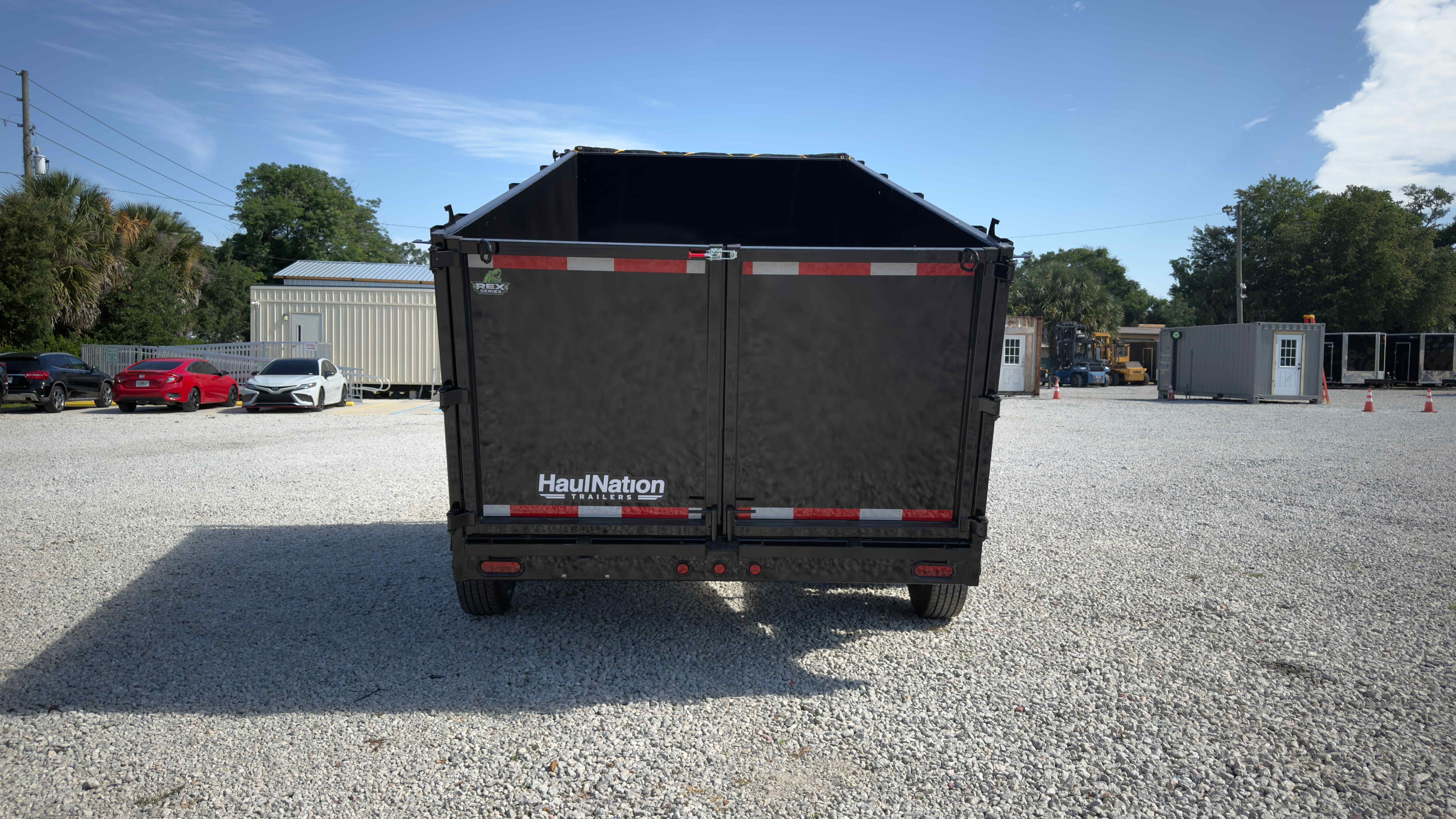 New 7×14 Steel Pines Cargo, LLC Dump Trailer