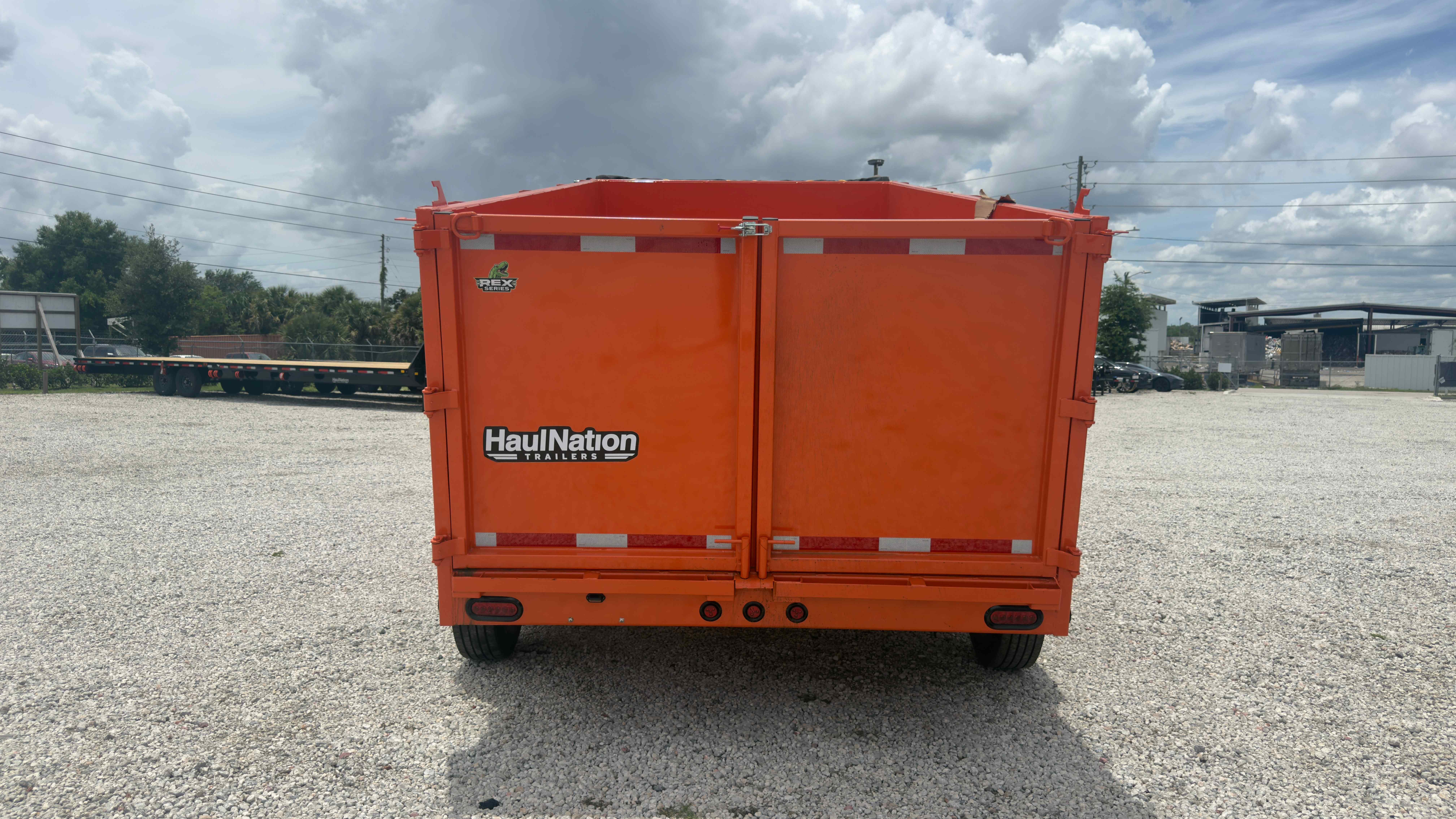 New 7×14 Steel Pines Cargo, LLC Dump Trailer