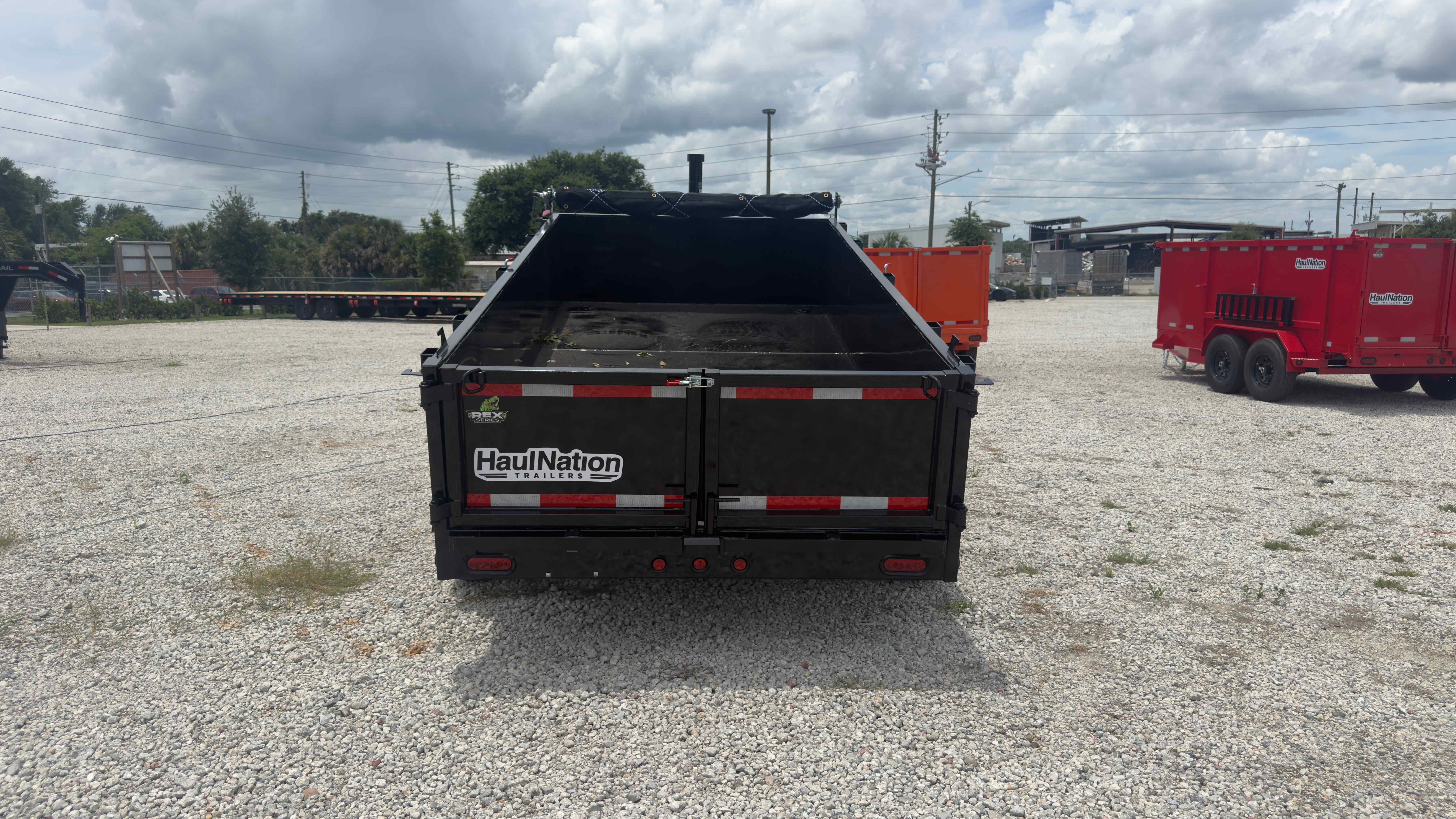 New 6×12 Steel Pines Cargo, LLC Dump Trailer
