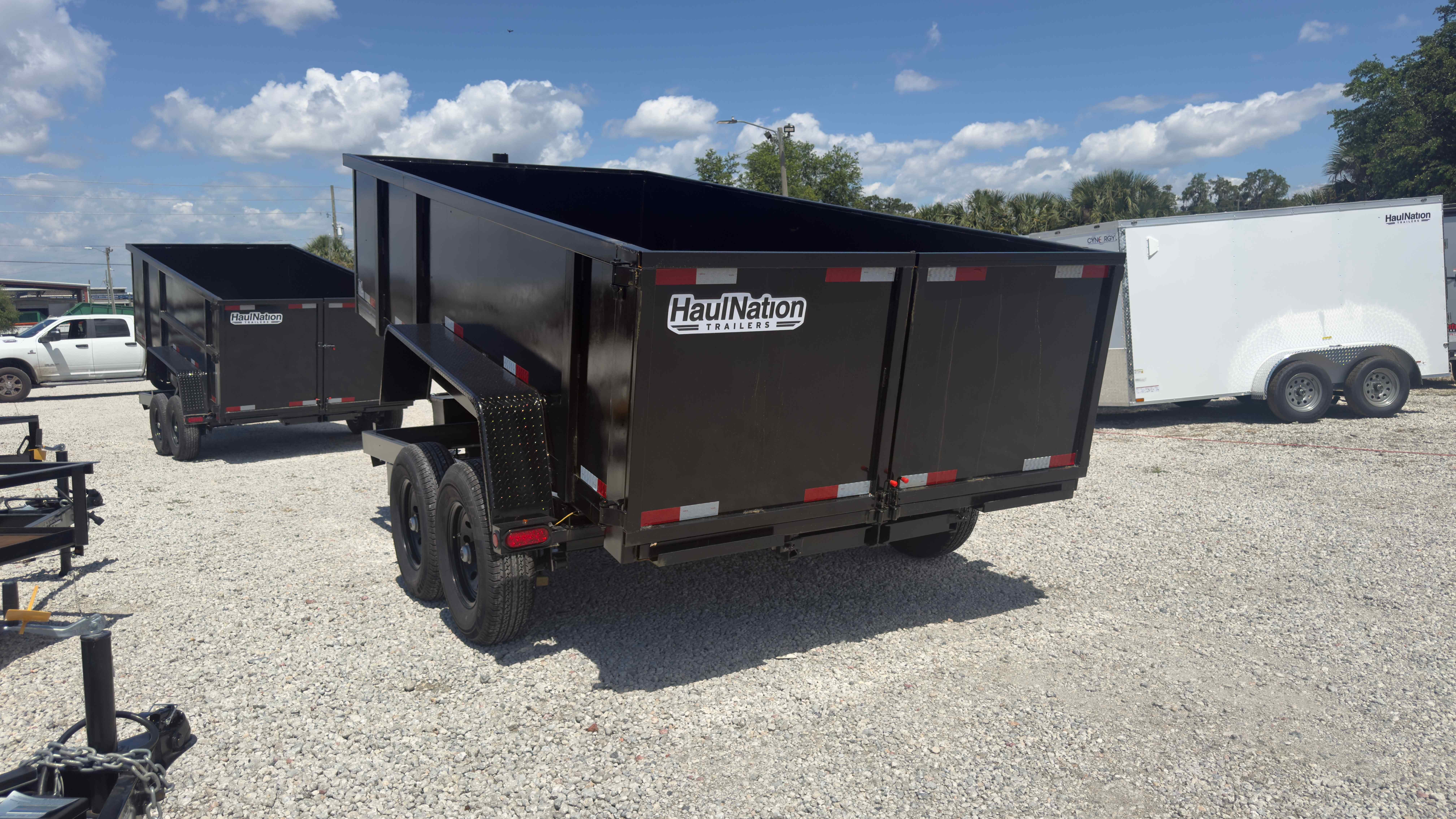New 7×14 TAYLOR TRAILERS Dump Trailer