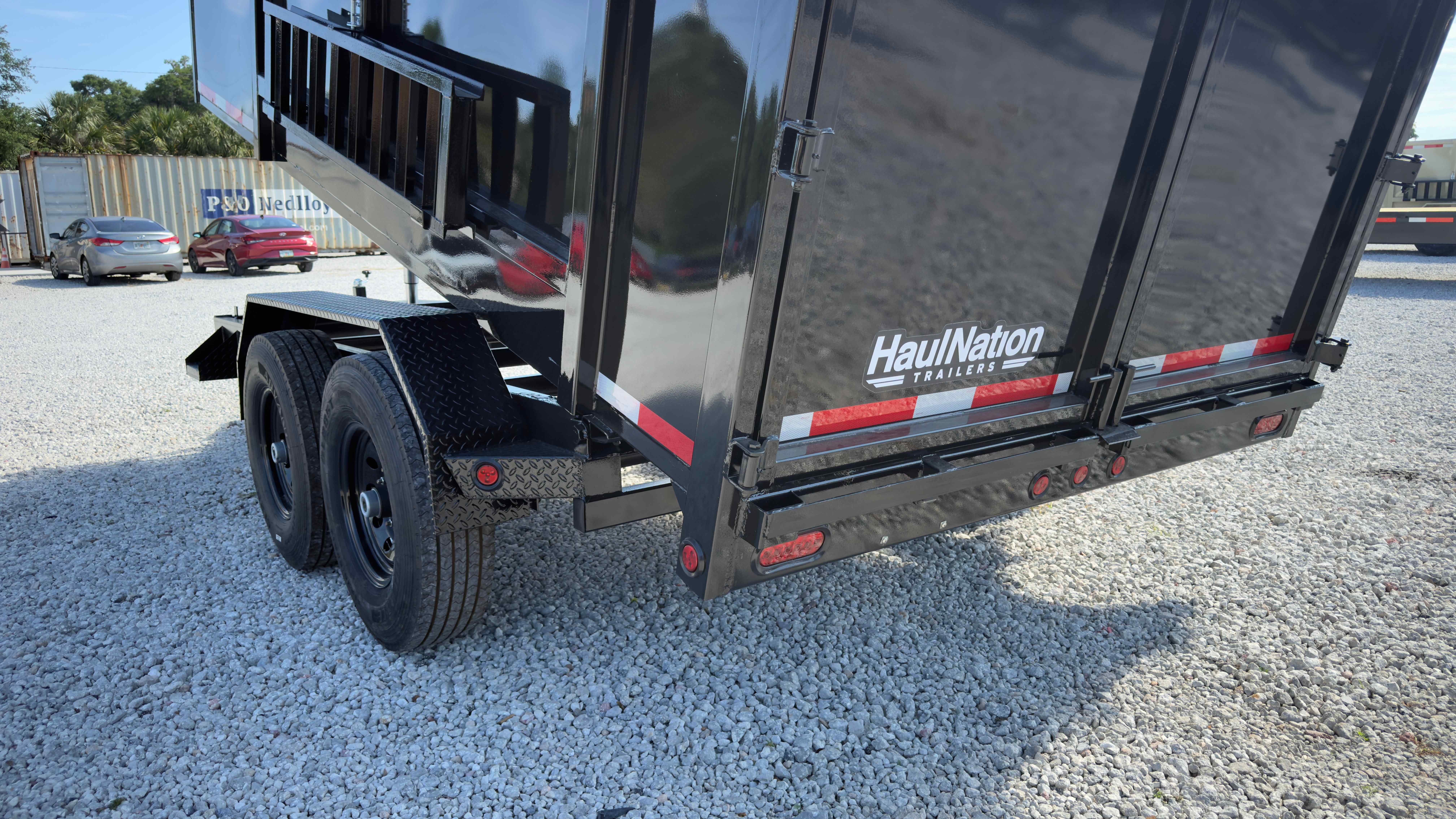 New 7×14 Steel Pines Cargo, LLC Dump Trailer