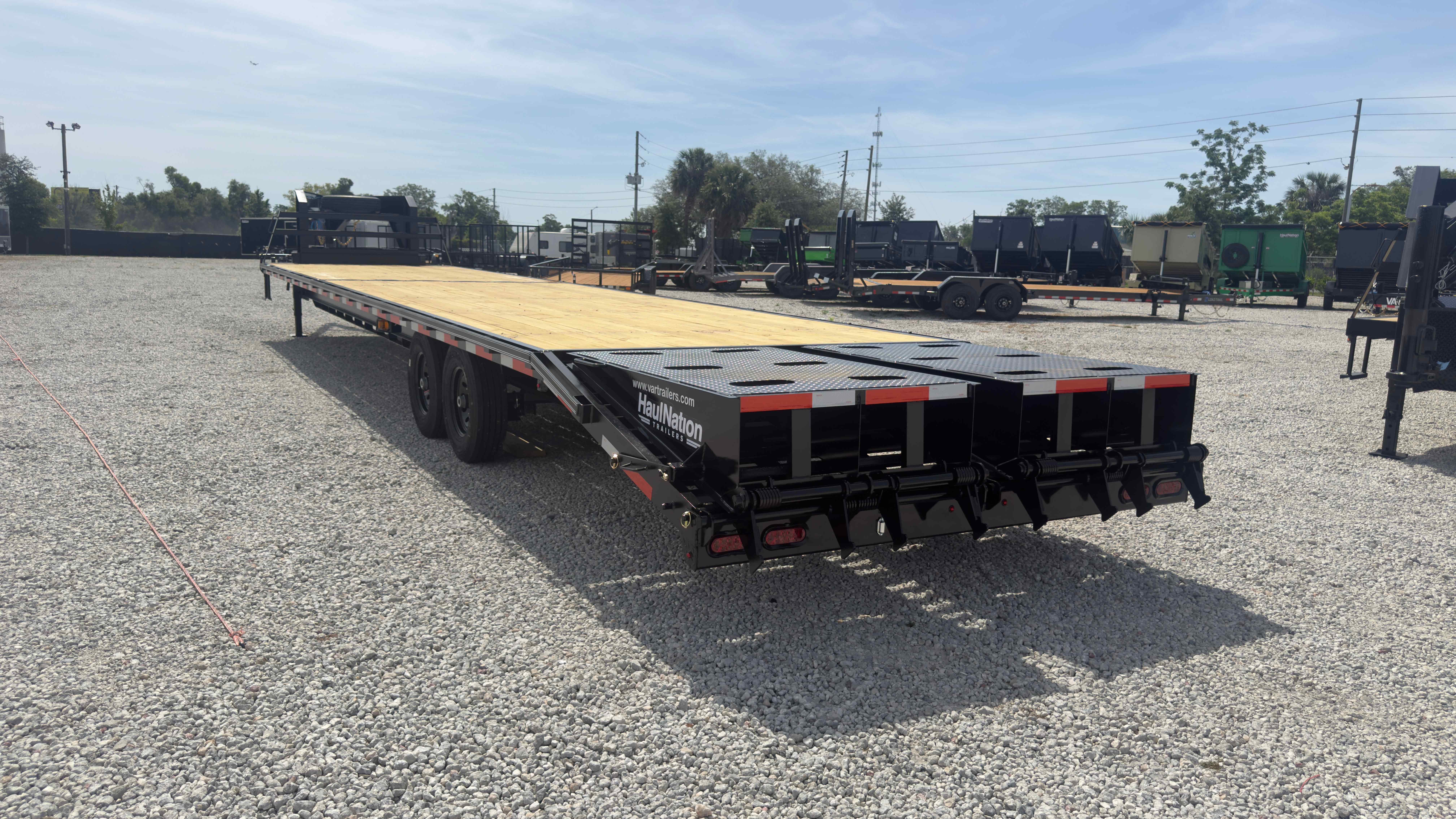 New 8.5×40 VAR TRAILERS LLC Flatbed Trailer