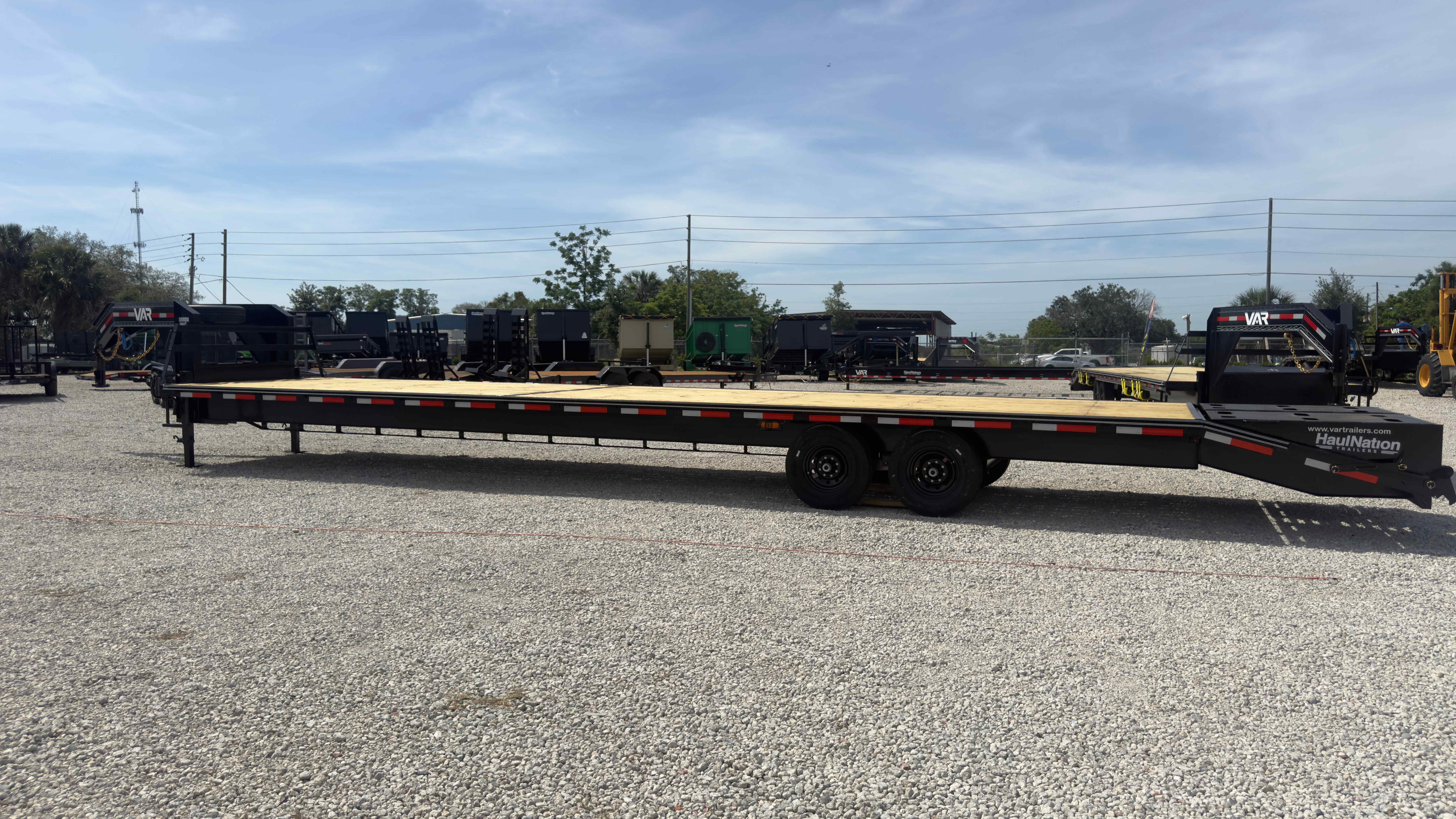 New 8.5×40 VAR TRAILERS LLC Flatbed Trailer
