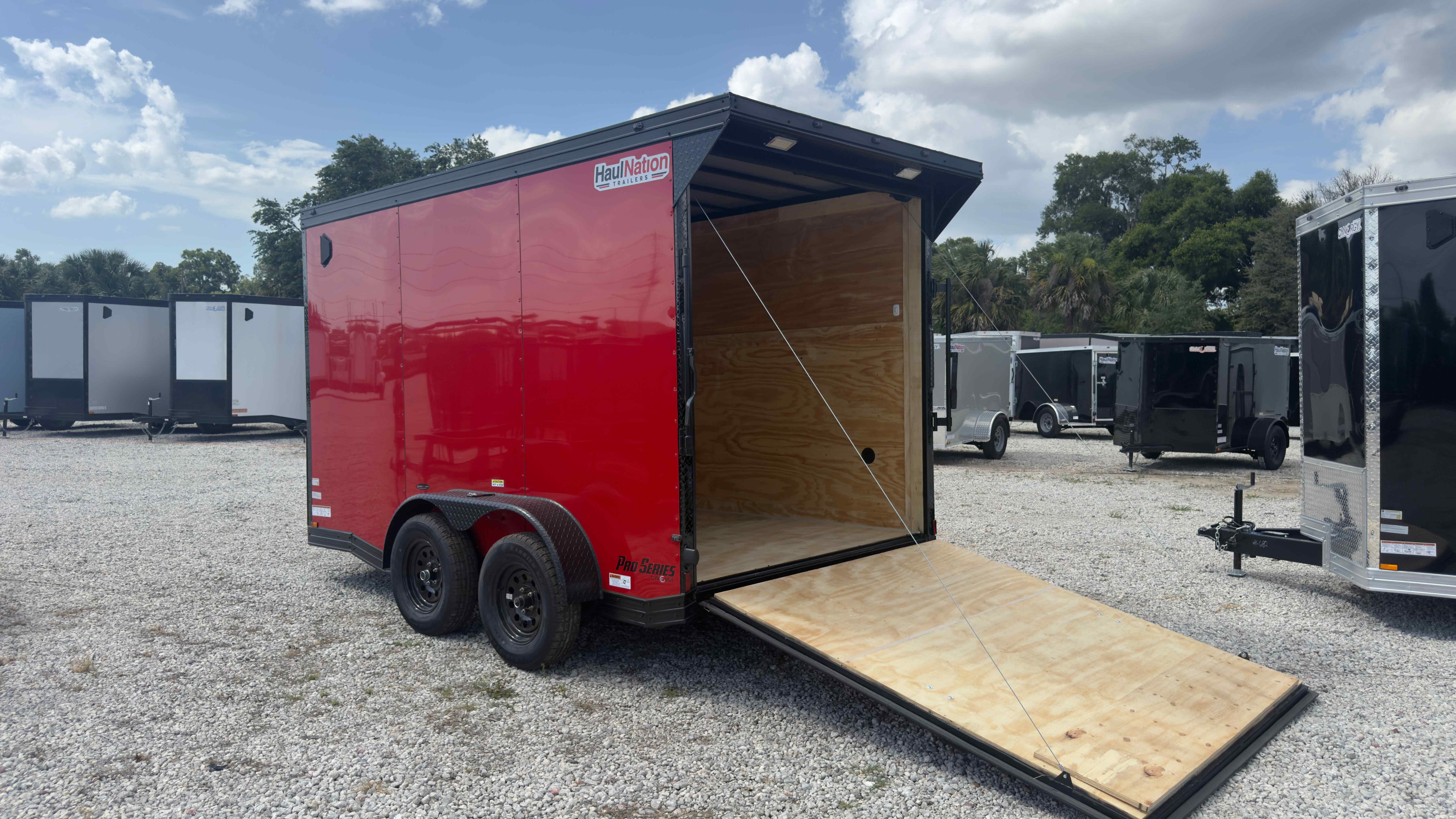 New 7×12 CYNERGY CARGO Enclosed Trailer