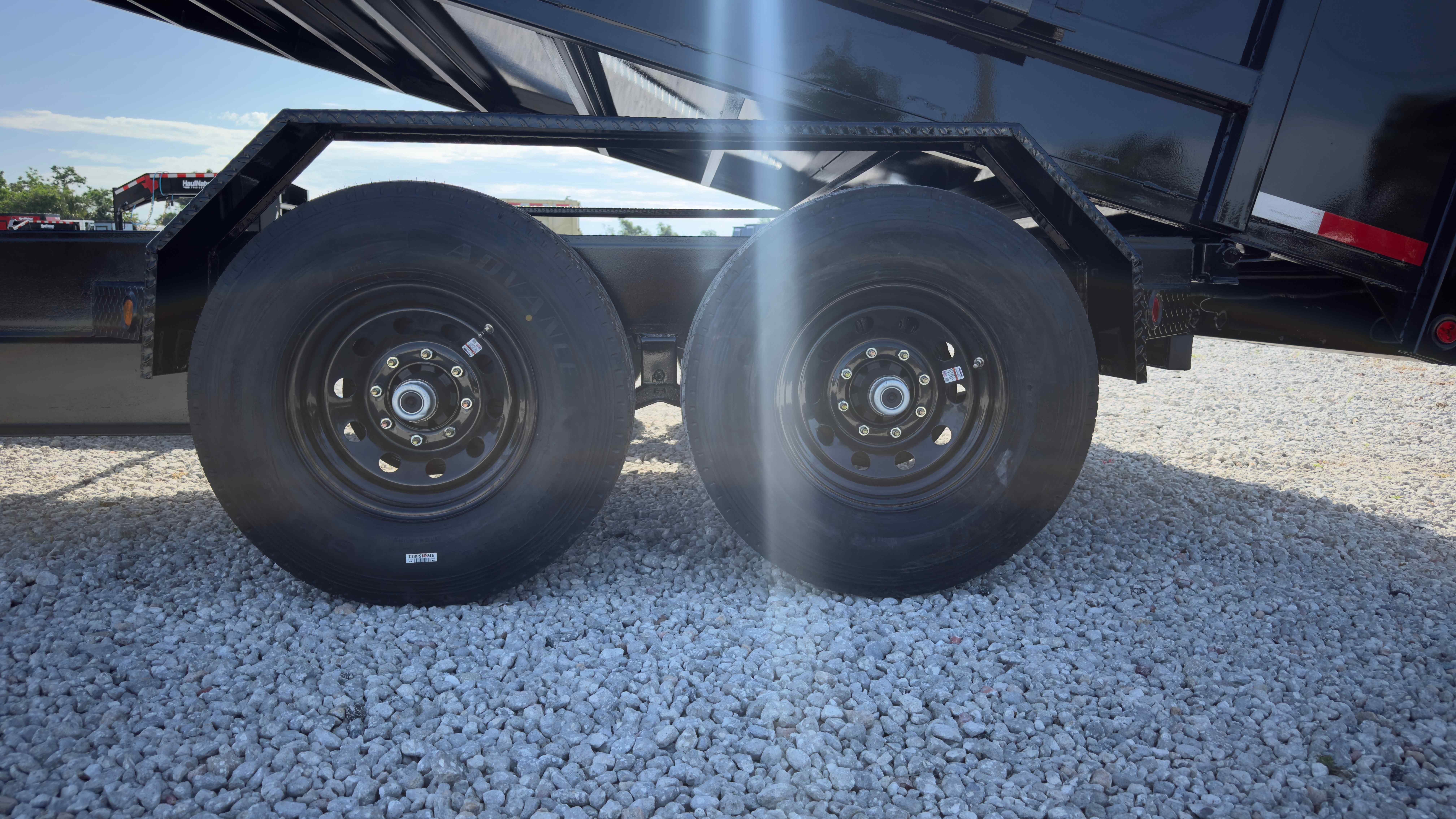 New 7×14 Steel Pines Cargo, LLC Dump Trailer