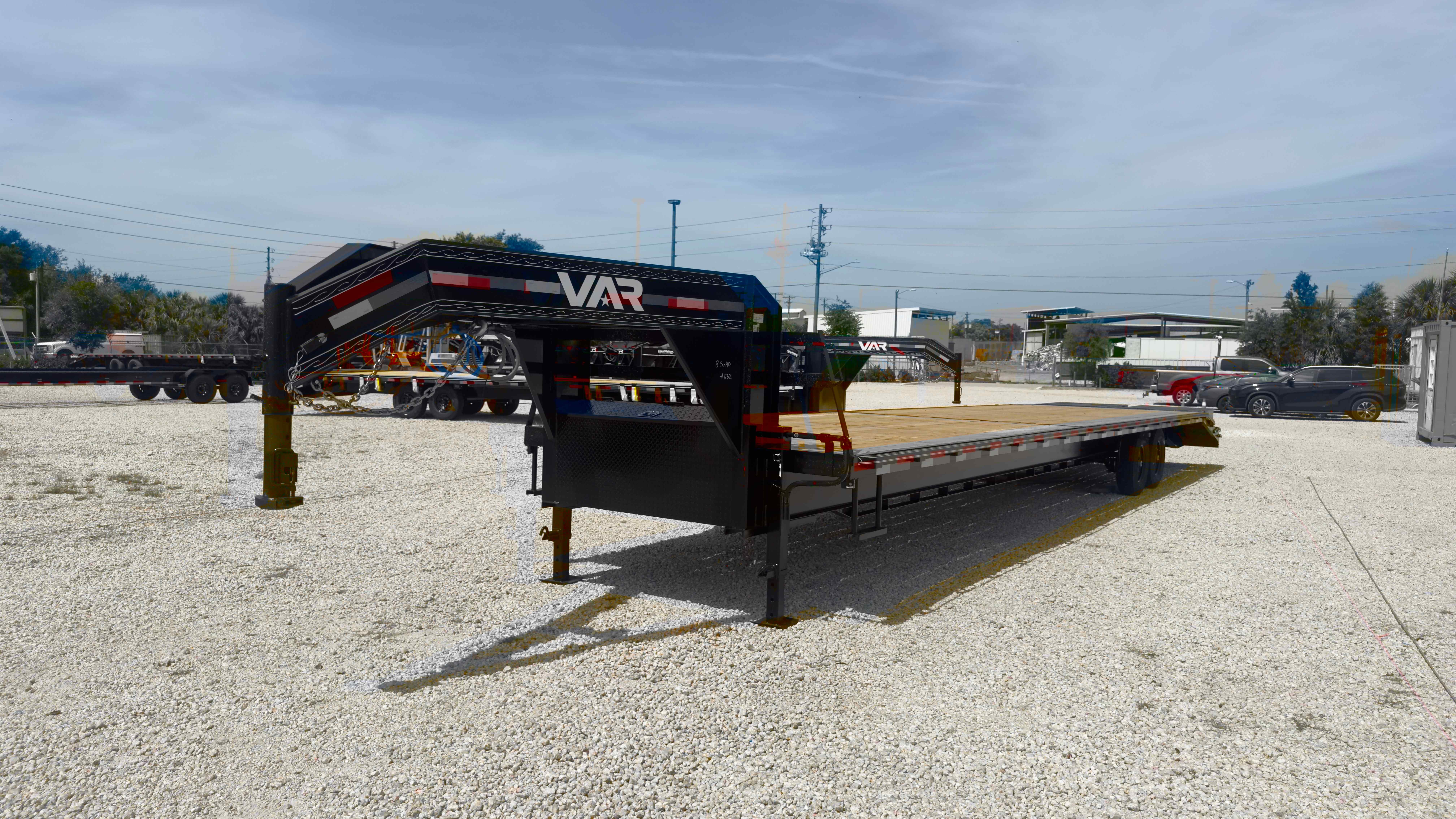 New 8.5×40 VAR TRAILERS LLC Flatbed Trailer