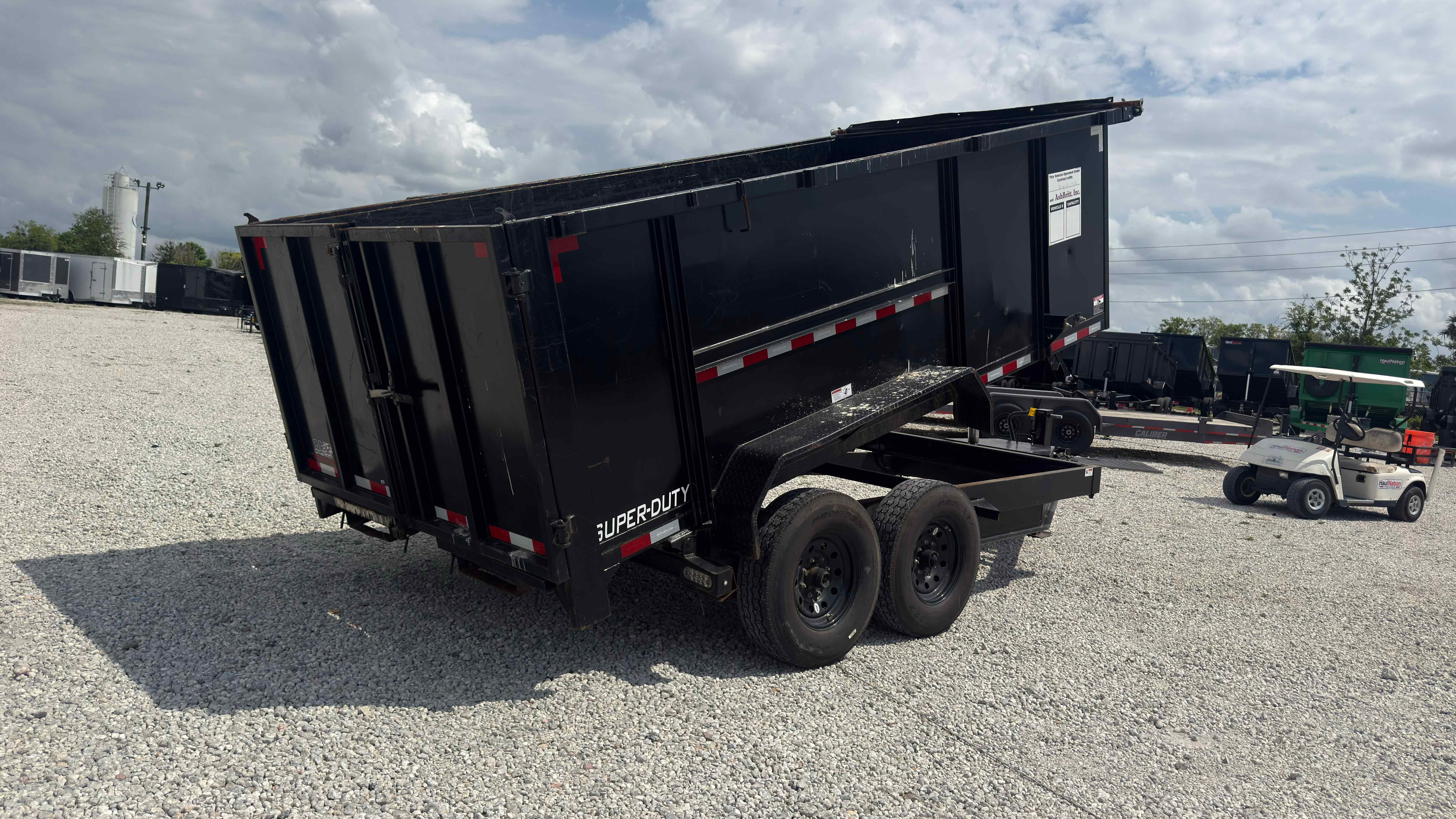 Used 7×14 AMP Dump Trailer