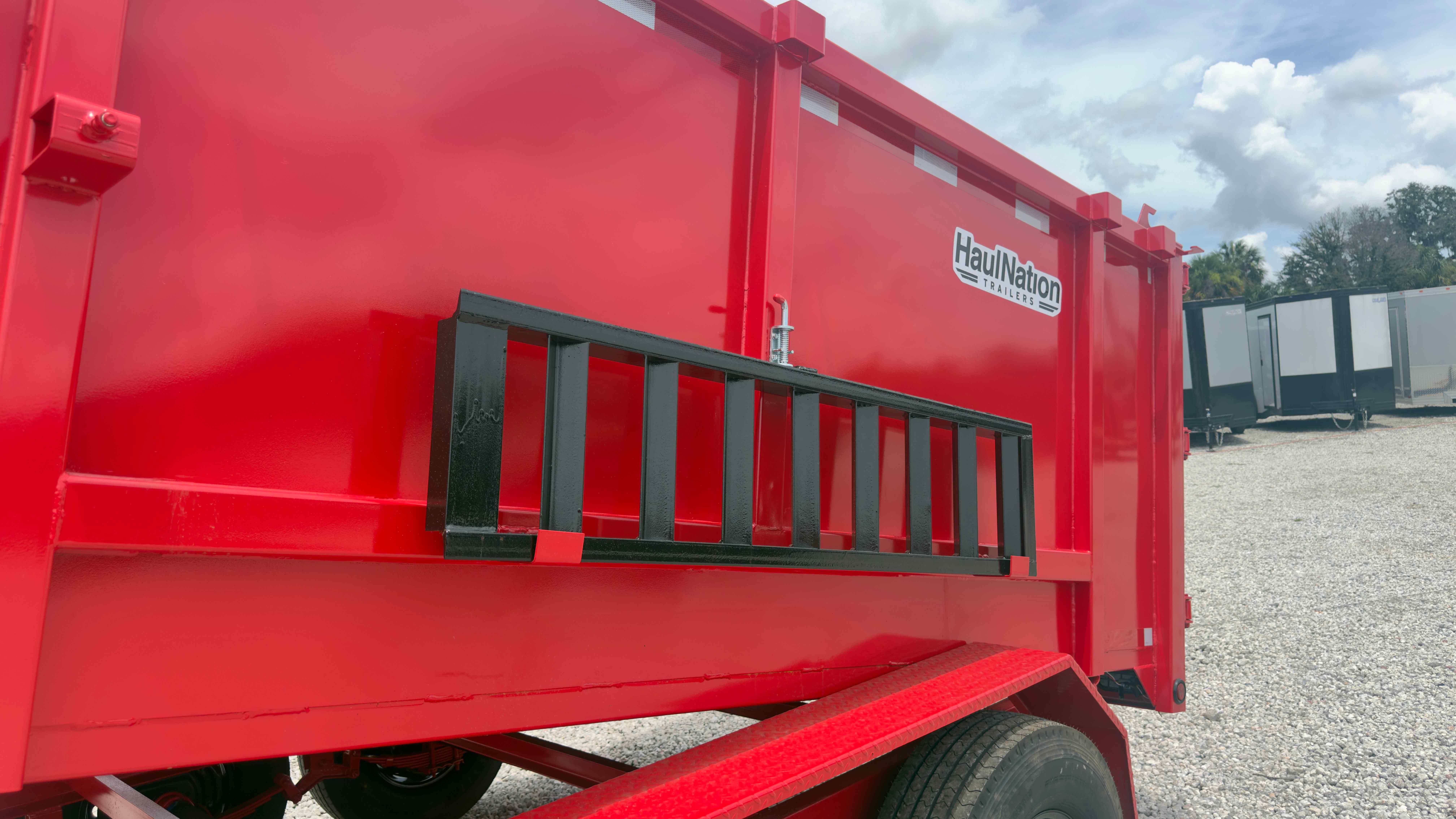 New 7×14 Steel Pines Cargo, LLC Dump Trailer